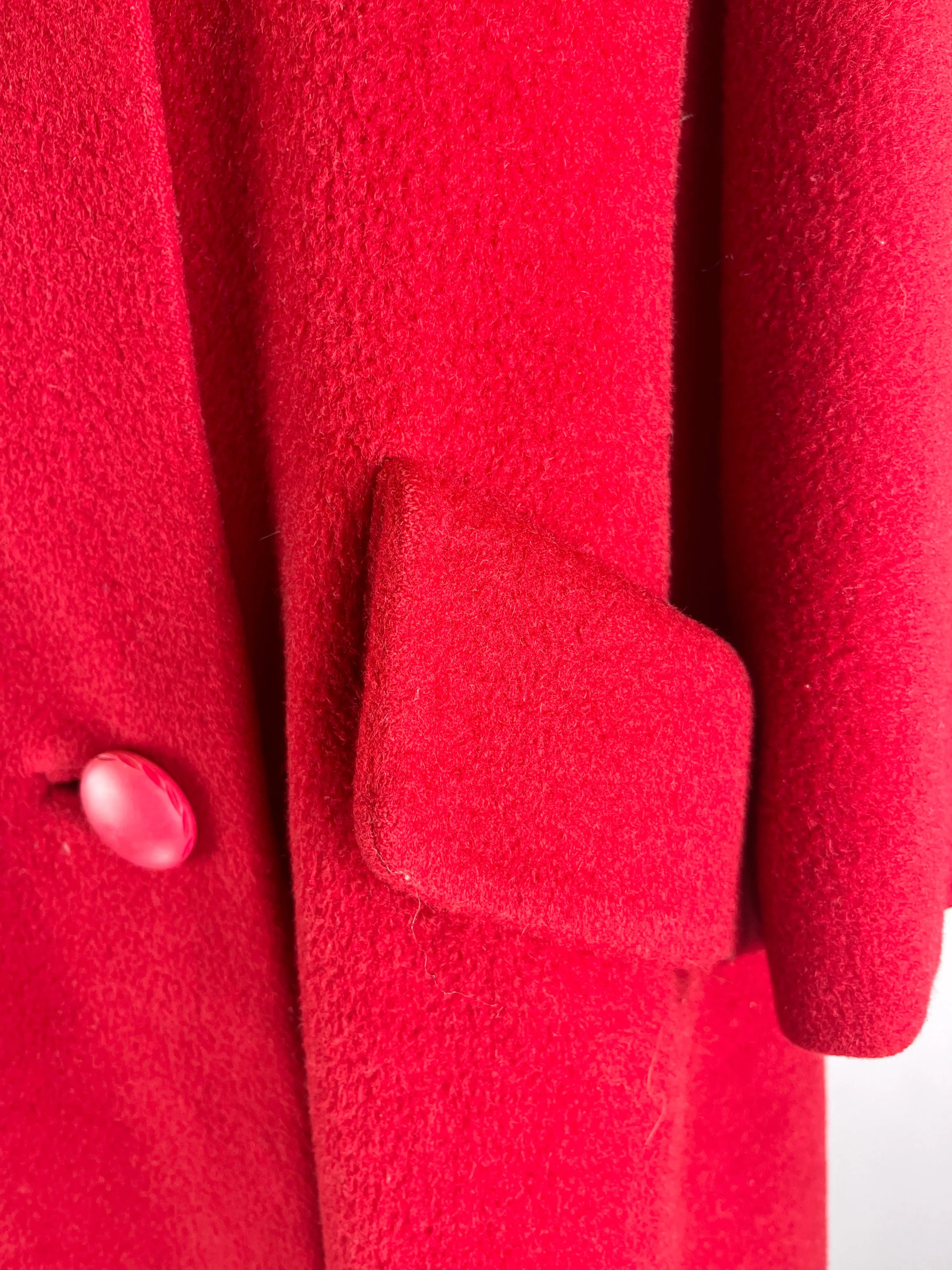 1950s Red Coat