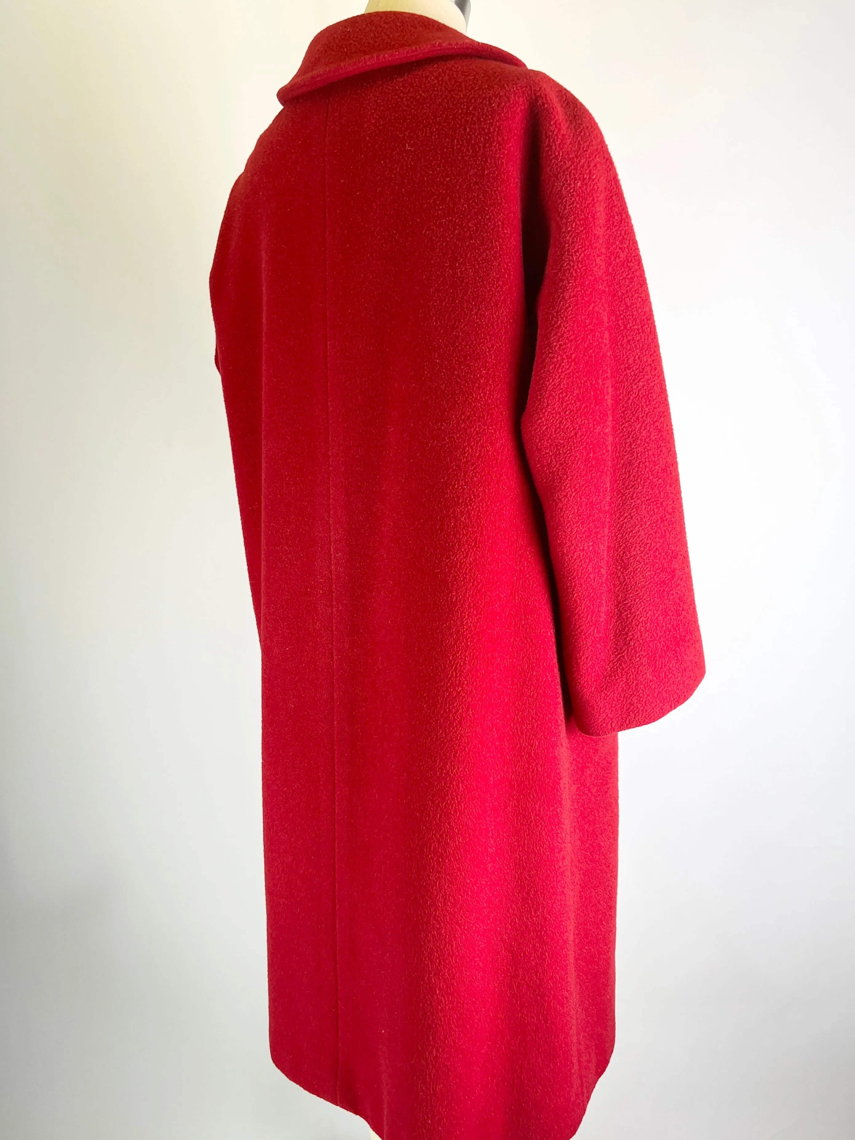 1950s Red Coat