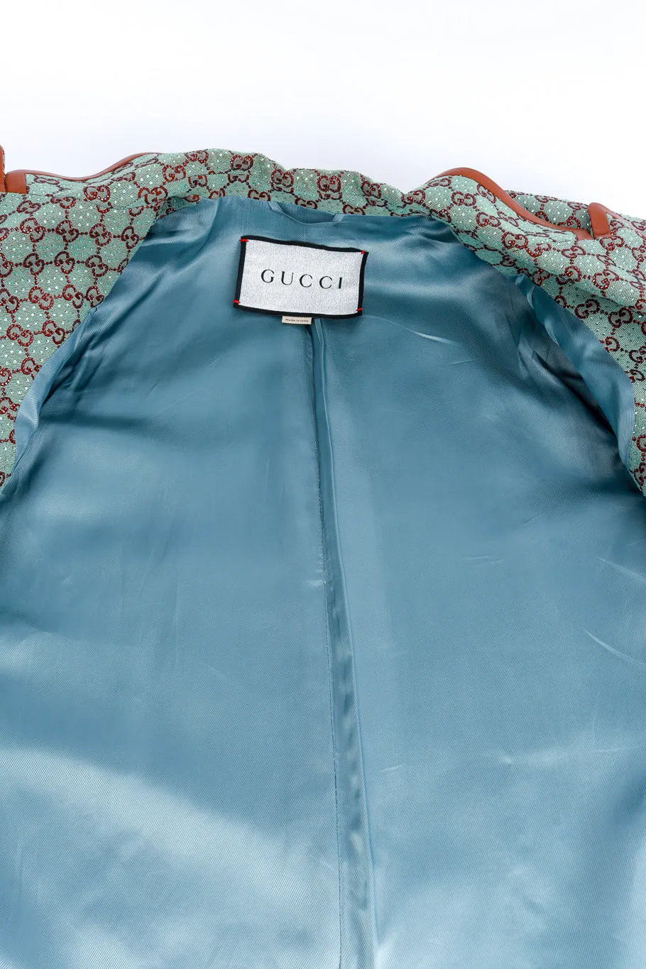 2021 F/W Rhinestone Oversized Trench Coat