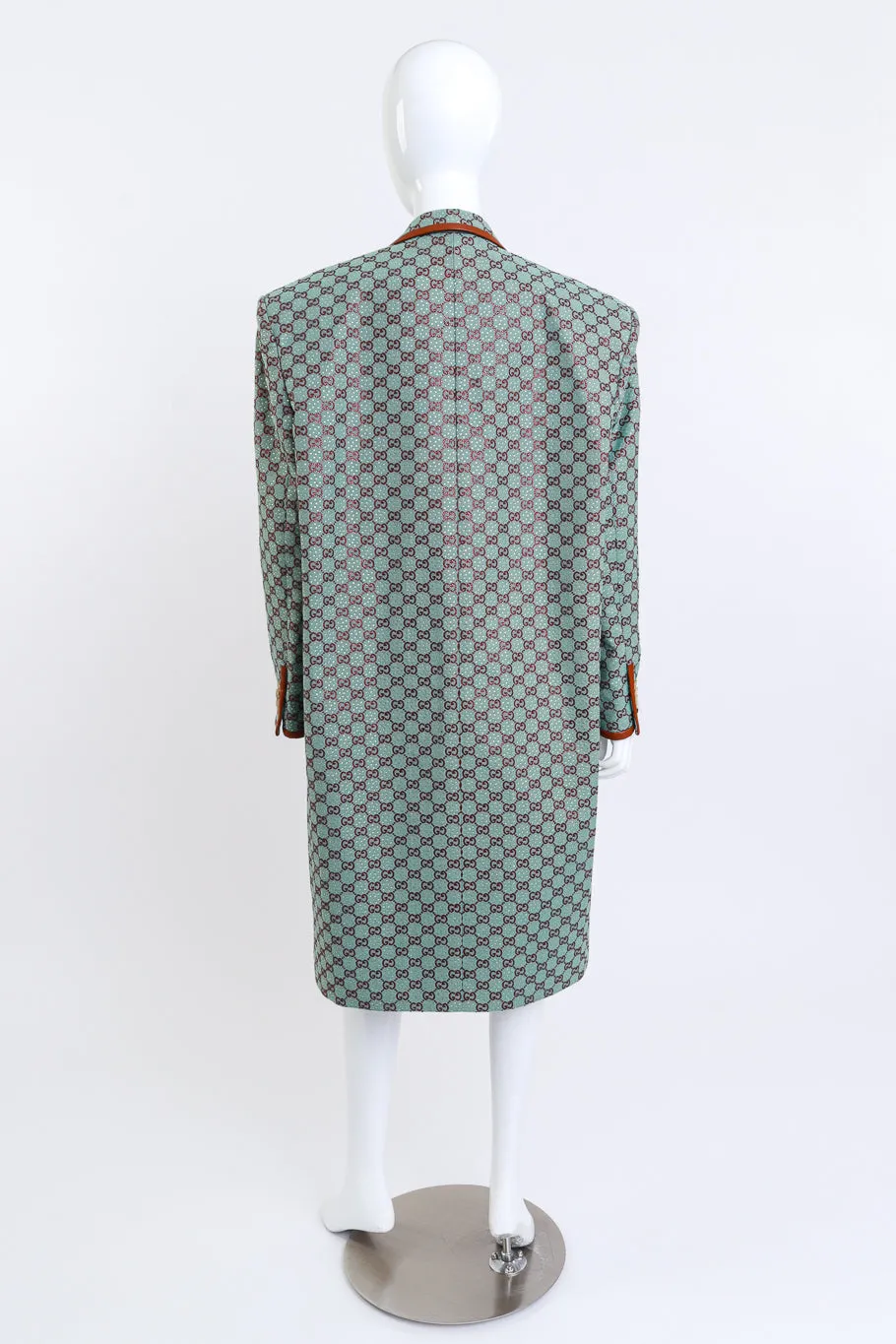 2021 F/W Rhinestone Oversized Trench Coat