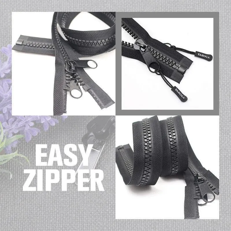 6/12/18pcs Universal Instant Zipper Repair Kit Replacement Zipper Sliding Teeth Rescue Zipper For 3 Different Size