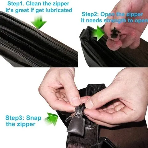 6/12/18pcs Universal Instant Zipper Repair Kit Replacement Zipper Sliding Teeth Rescue Zipper For 3 Different Size