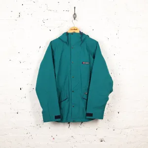 90s Berghaus Miage I.A Gore Tex Rain Jacket - Green - L