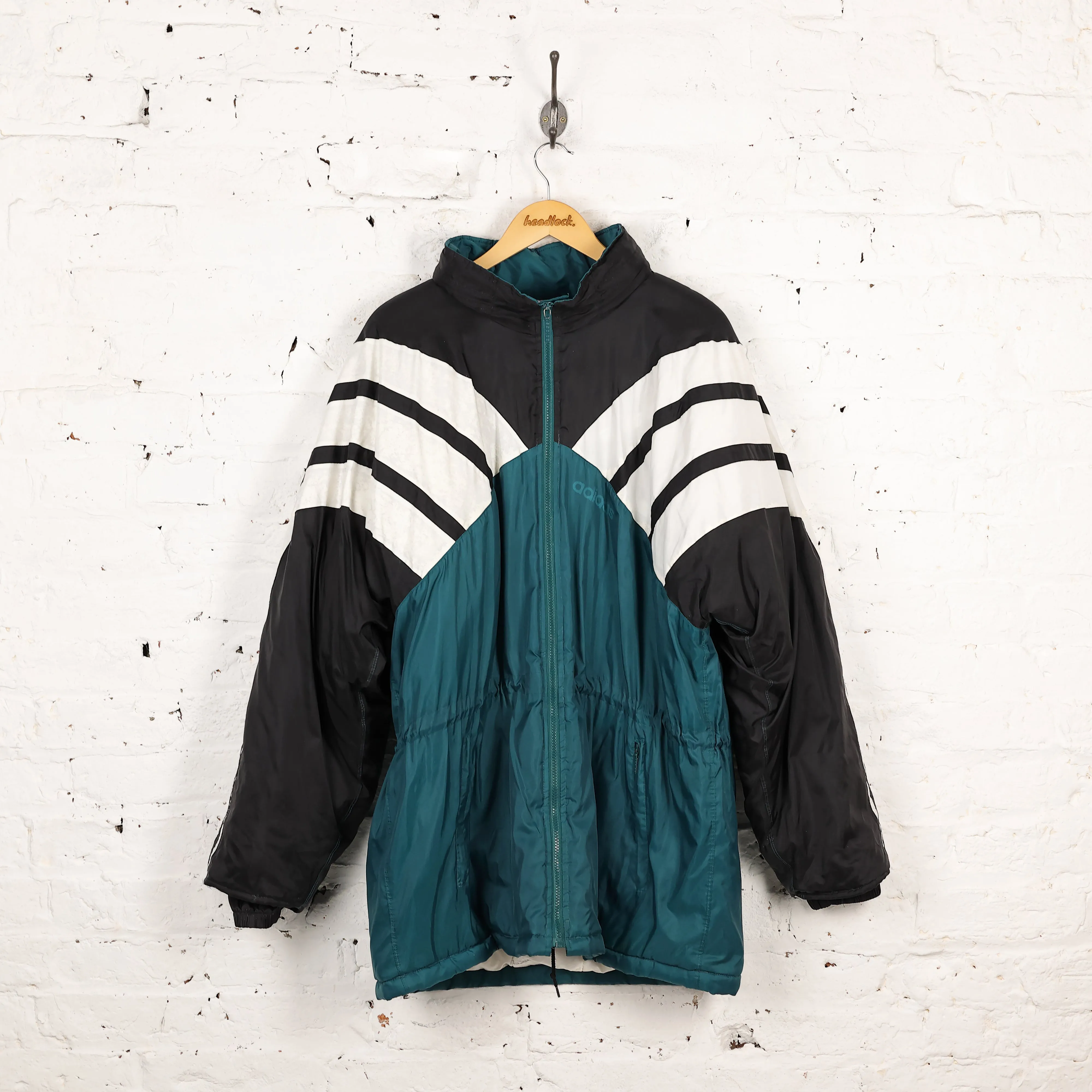 Adidas 90s Coaches Jacket Coat - Green - XL