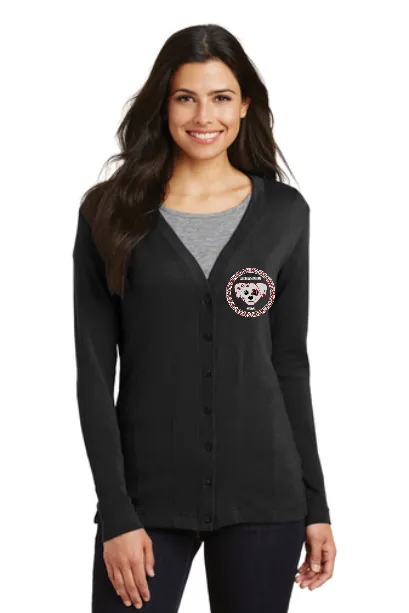 ANDREW AVE Ladies Modern Stretch Cotton Cardigan