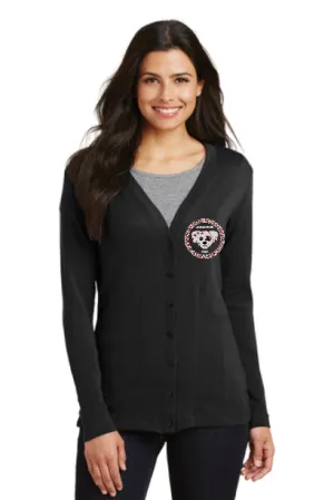 ANDREW AVE Ladies Modern Stretch Cotton Cardigan
