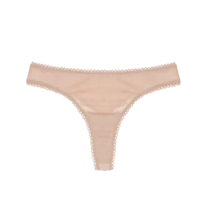 Araks: Stella Cotton Thong - Beige