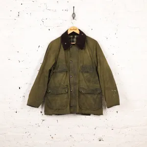 Barbour Bedale Four Pocket Wax Jacket - Green - M
