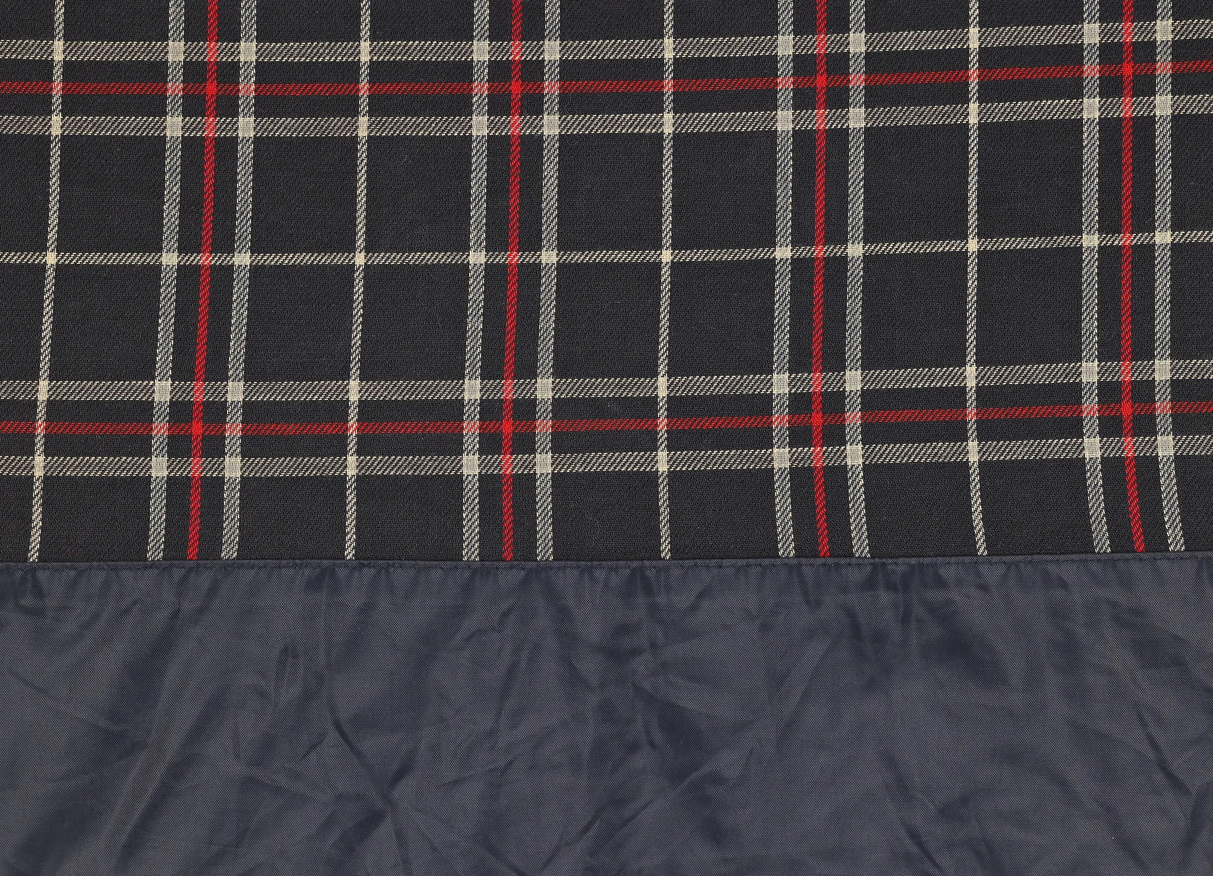 Barbour Bedale Wax Jacket Coat - Blue - XL