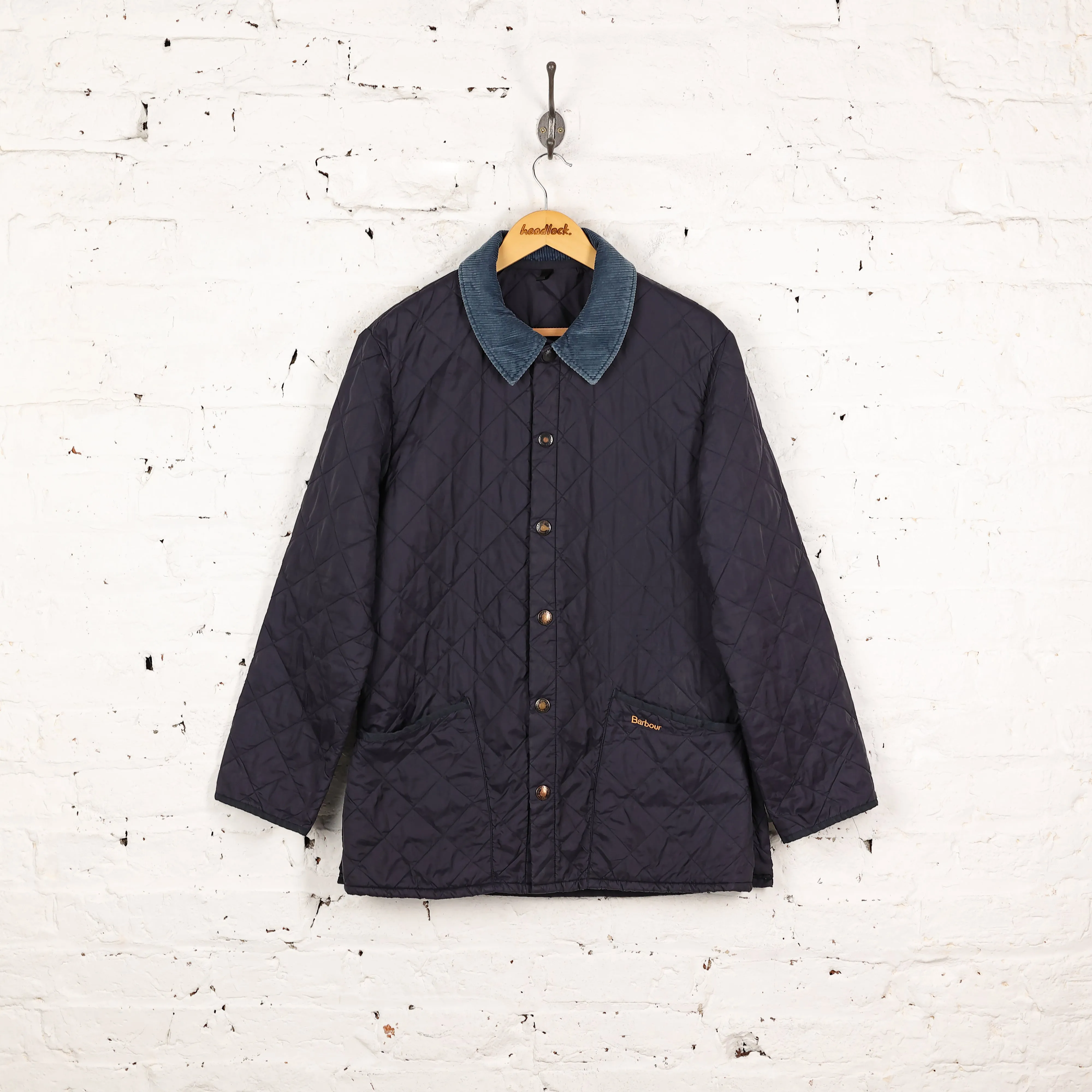 Barbour Liddesdale Quilted Jacket - Blue - XS