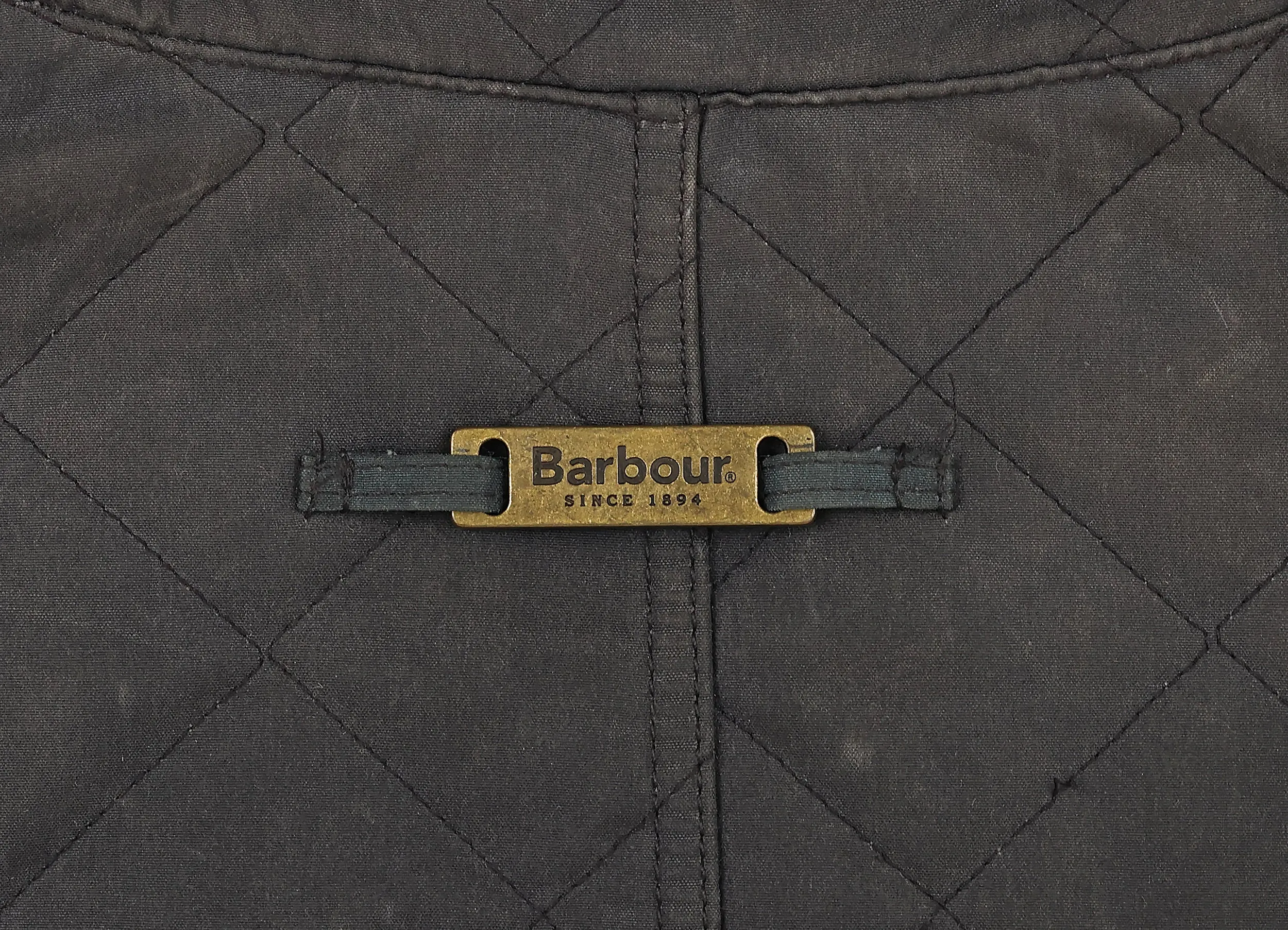 Barbour Quilt Wax Jacket - Blue - XL