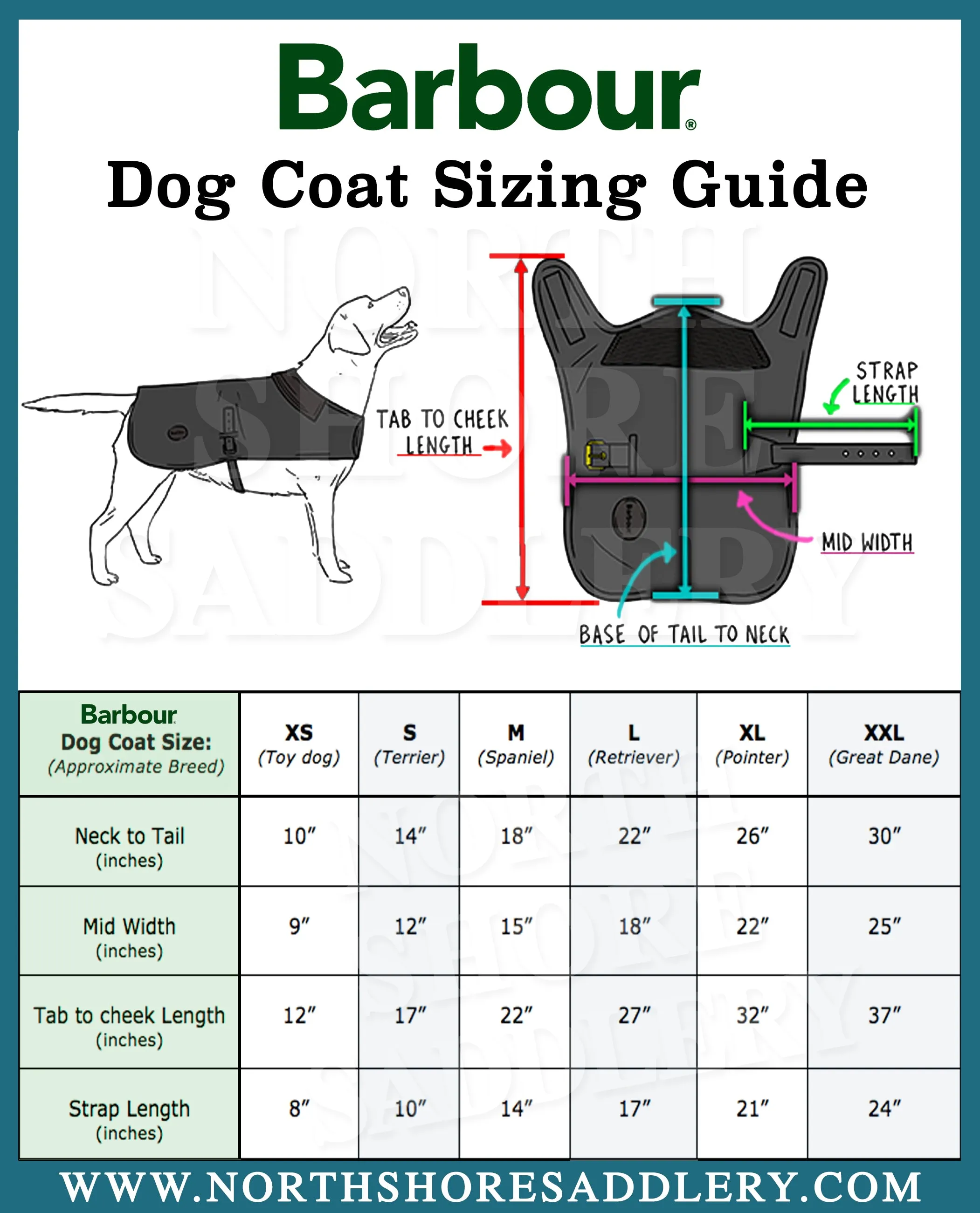 Barbour Waterproof Tartan Dog Coat