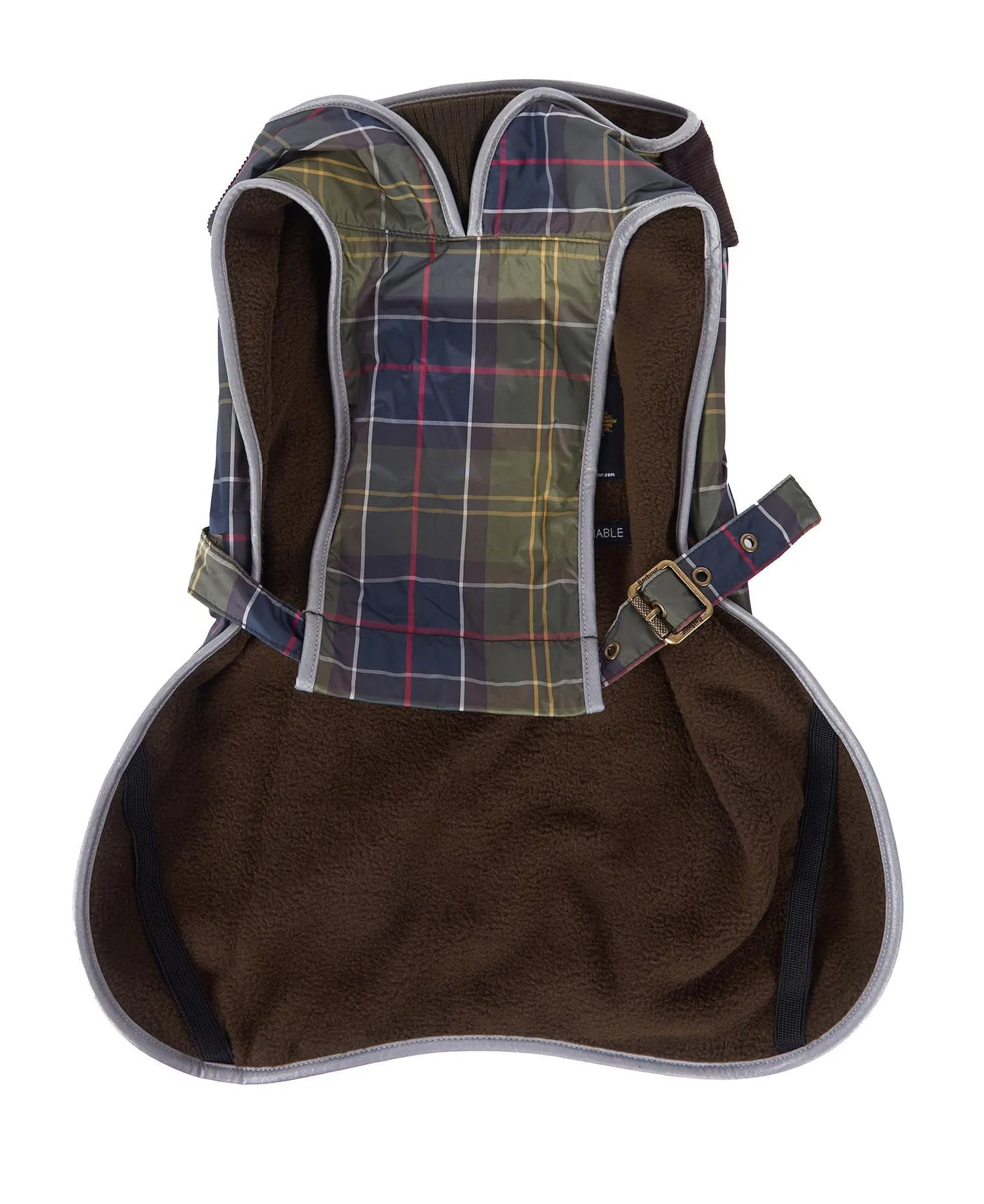 Barbour Waterproof Tartan Dog Coat