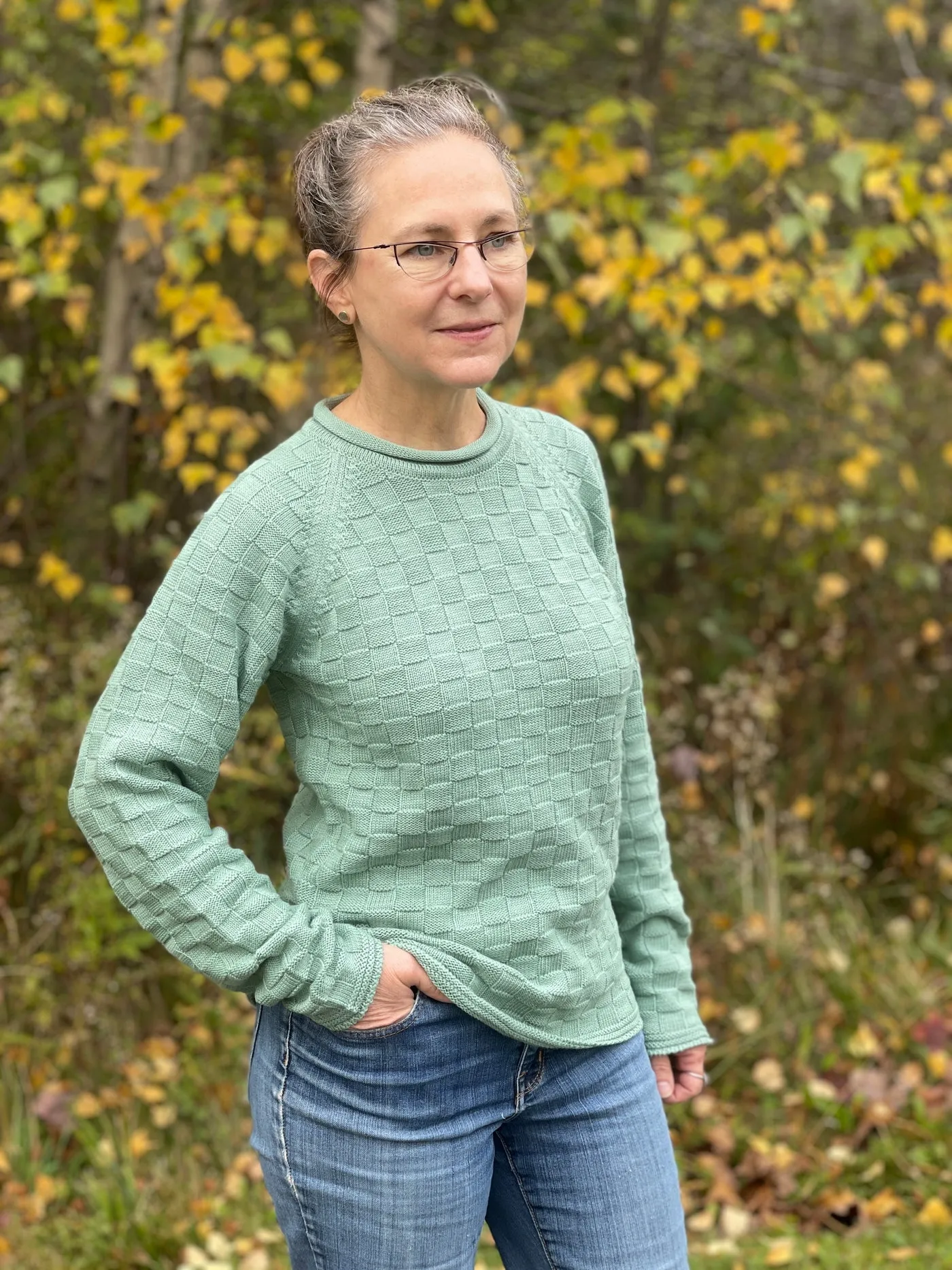Basin Harbor Basketweave Sweater