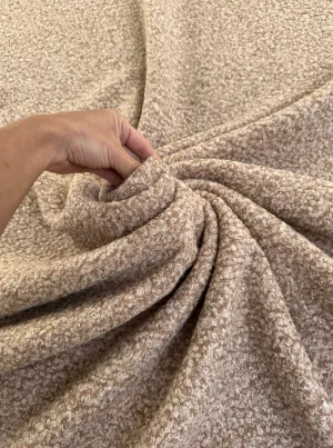 Beige Brown Premium Lamb Faux Wool