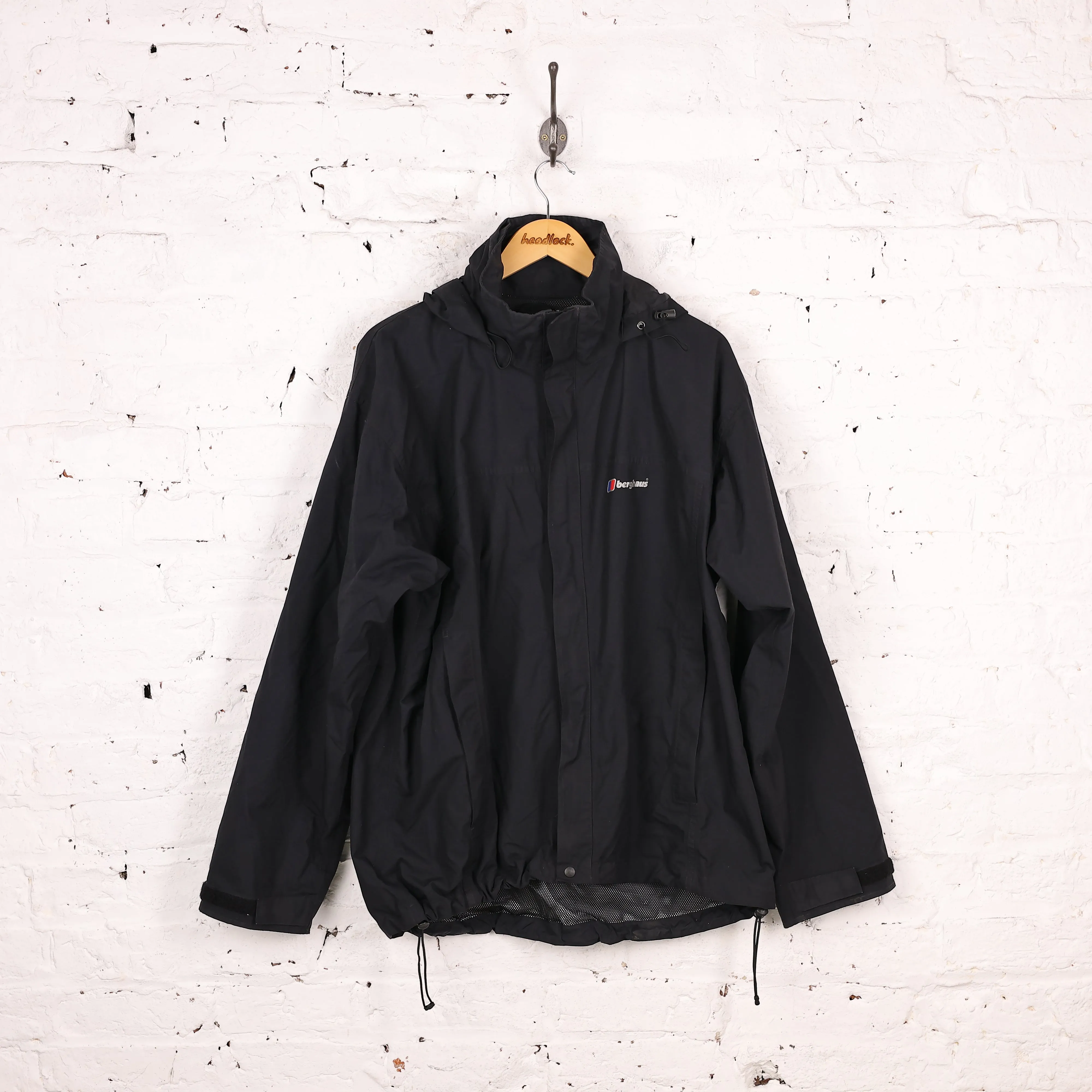 Berghaus AQ2 Rain Jacket - Black - XL