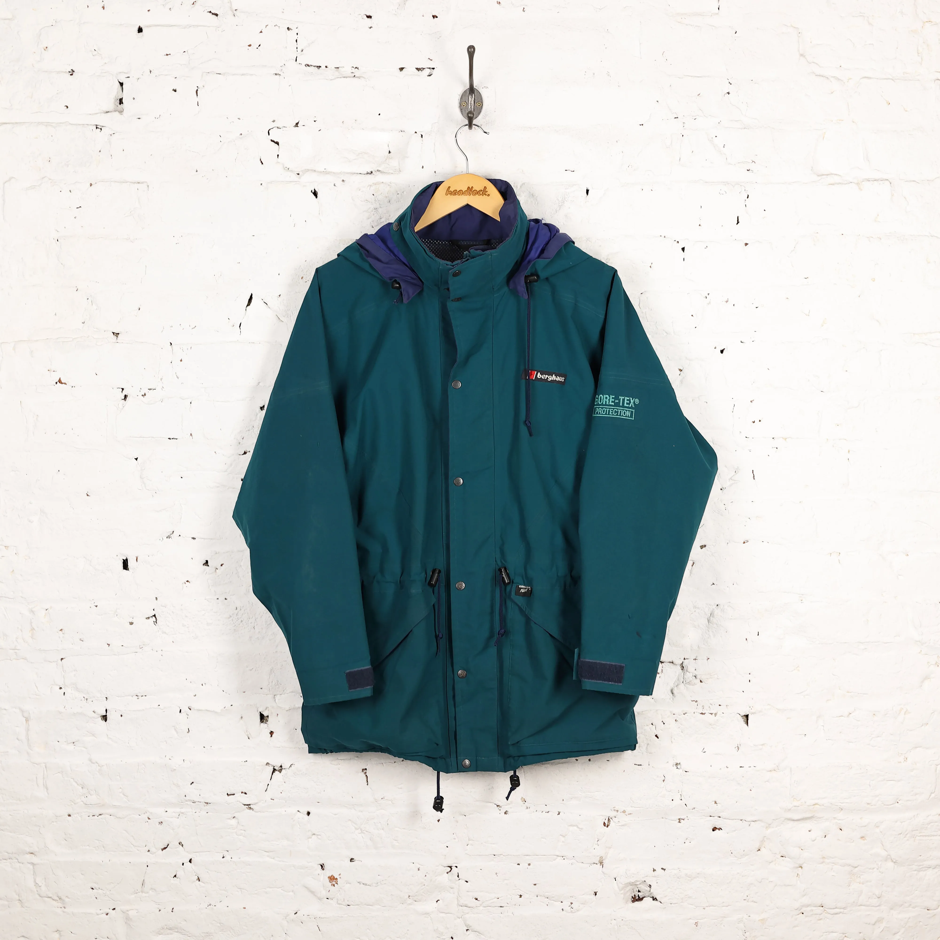 Berghaus Glissade I.A Gore Tex Rain Jacket - Green - L
