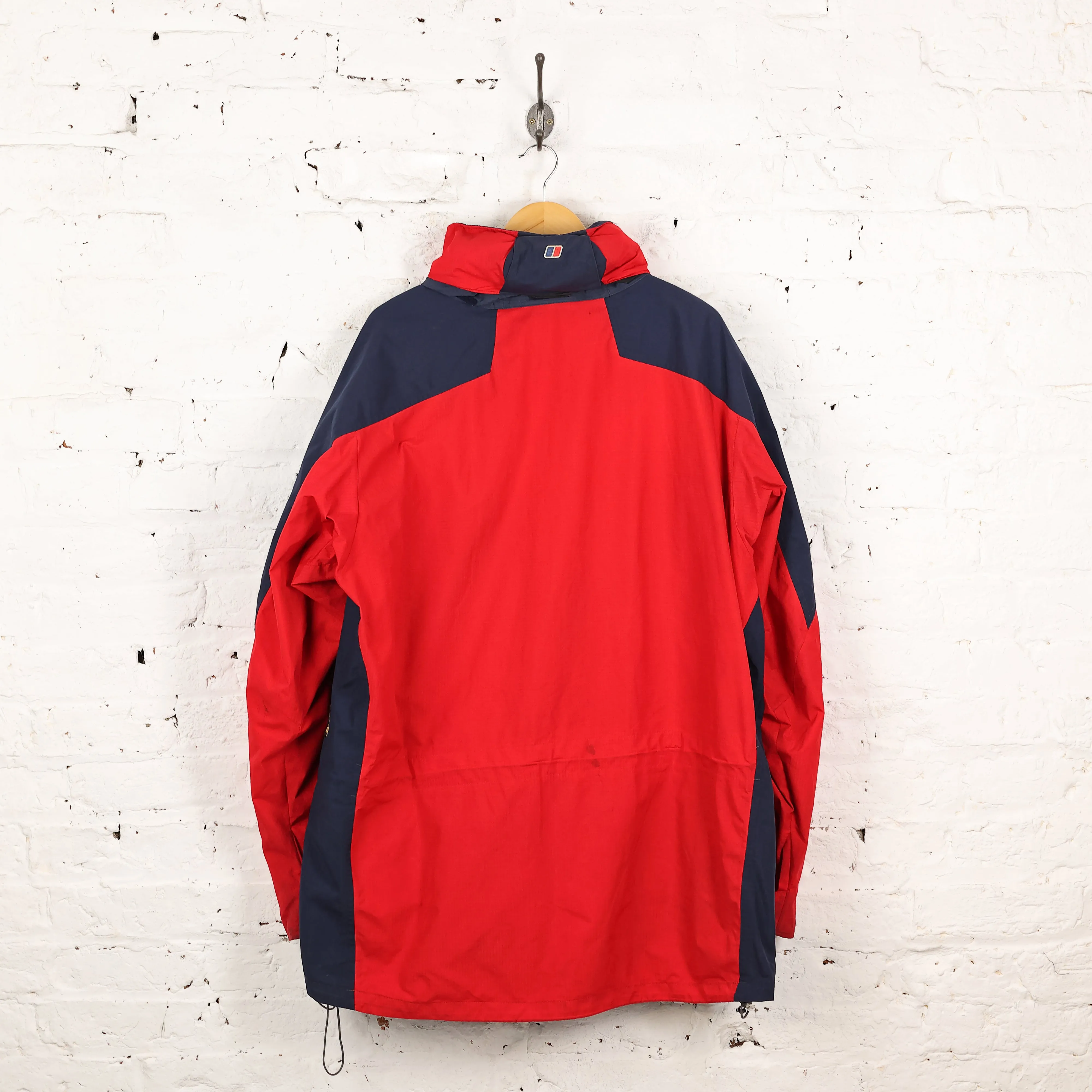 Berghaus Gore Tex XCR 90s Rain Jacket - Red - XXL