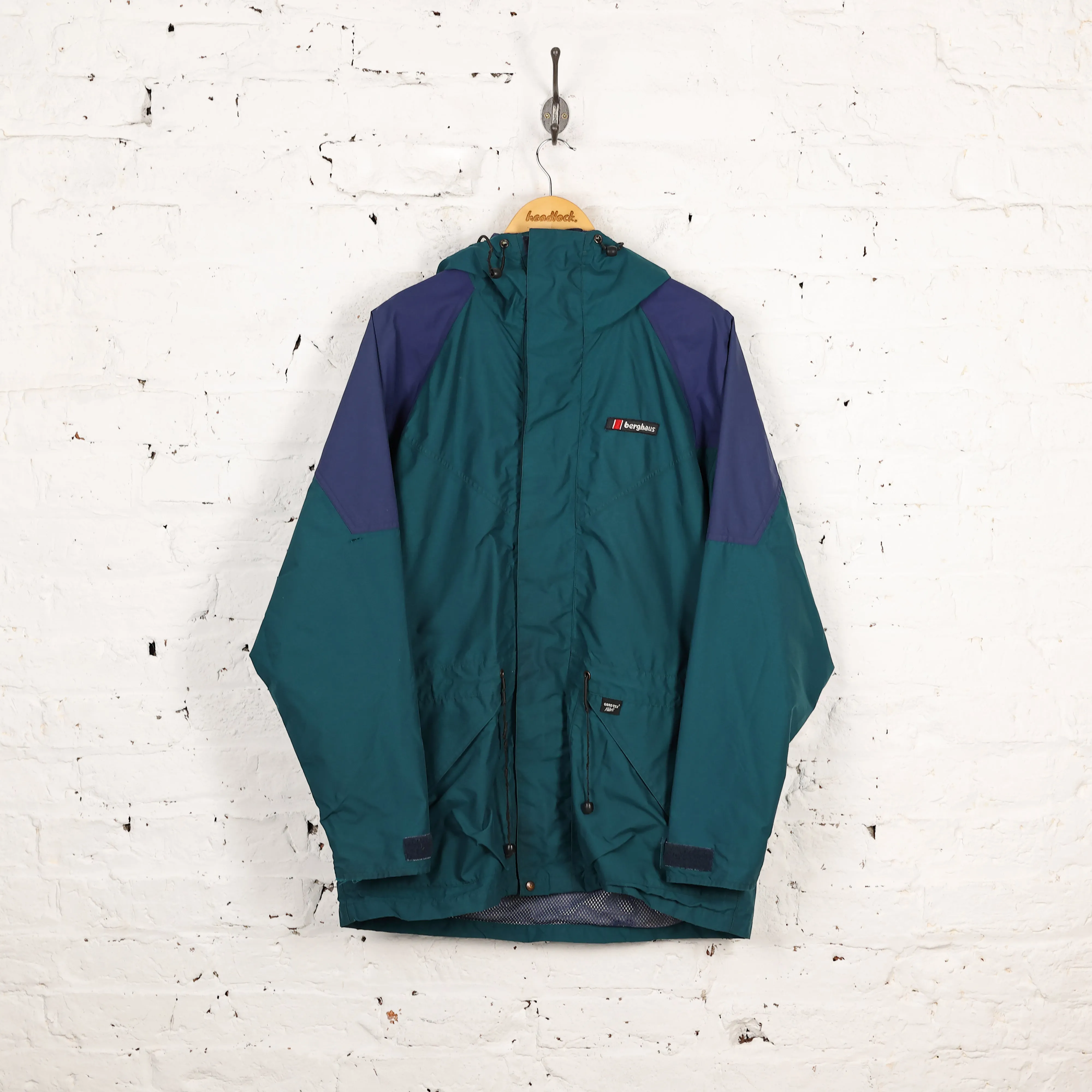 Berghaus Meru Gore Tex Rain Jacket - Green - L