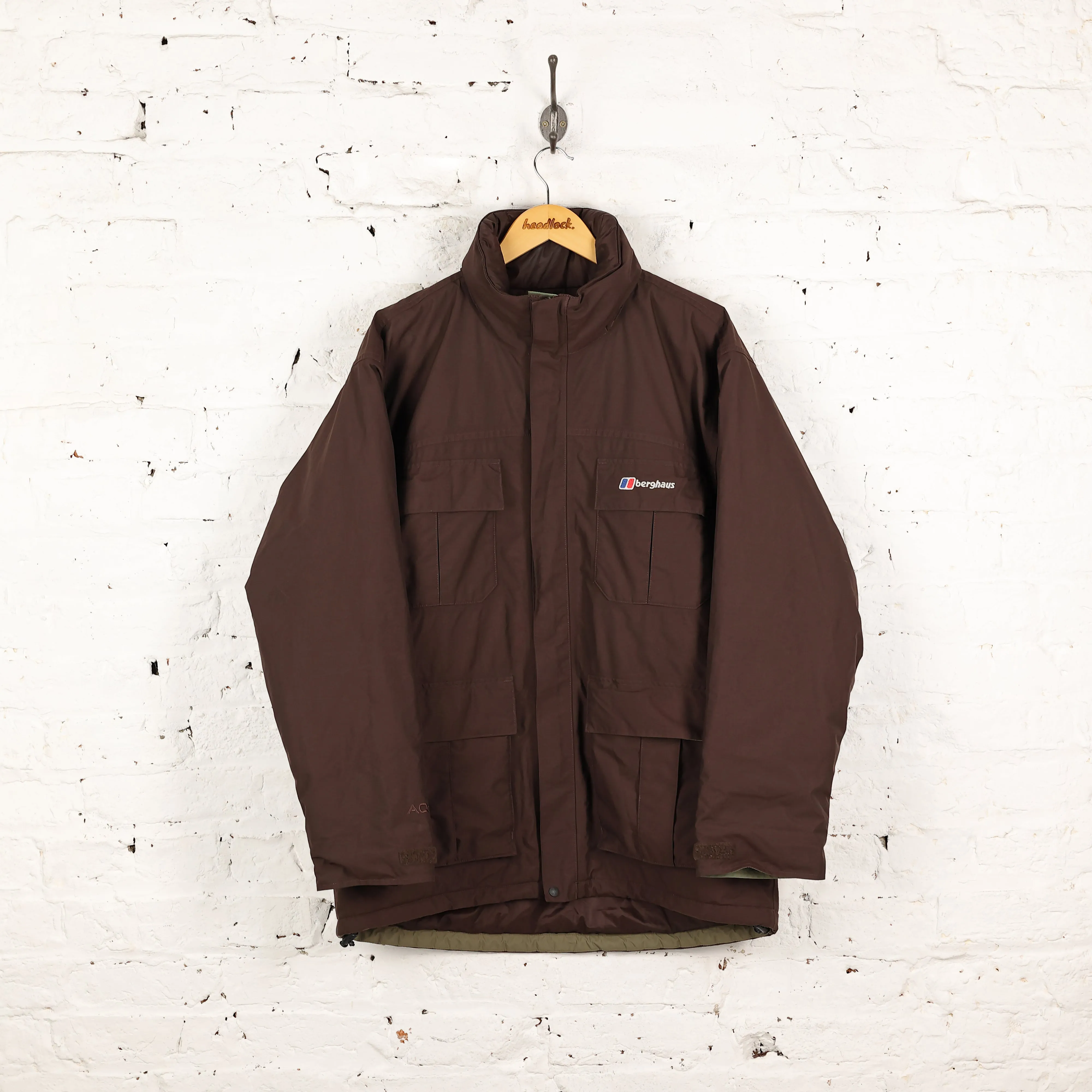 Berghaus Rain Jacket - Brown - L