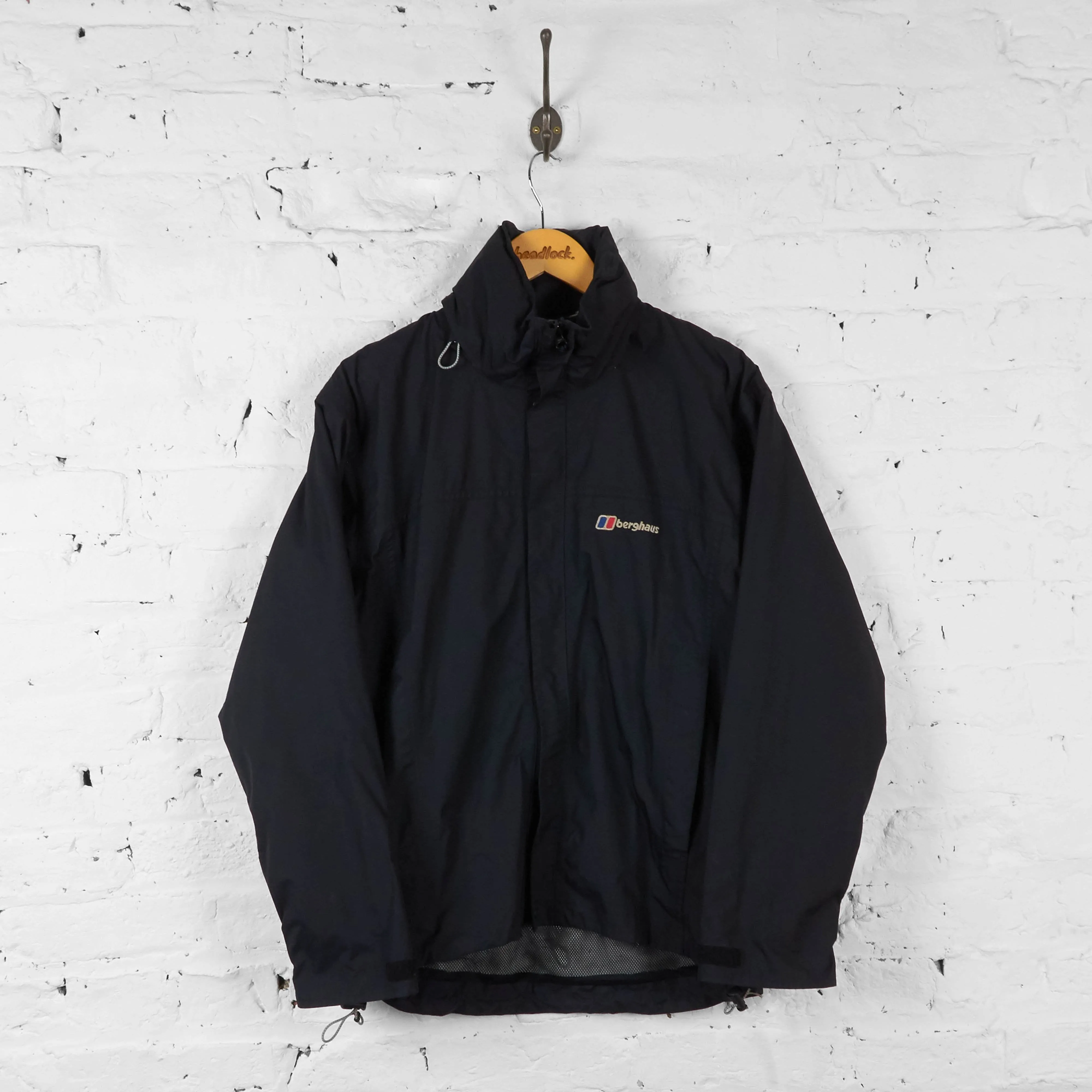 Berghaus Waterproof Rain Jacket - Black - S