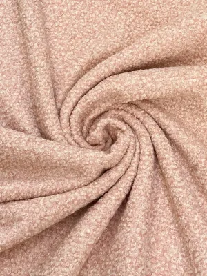 Blush Pink Premium Lamb Faux Wool
