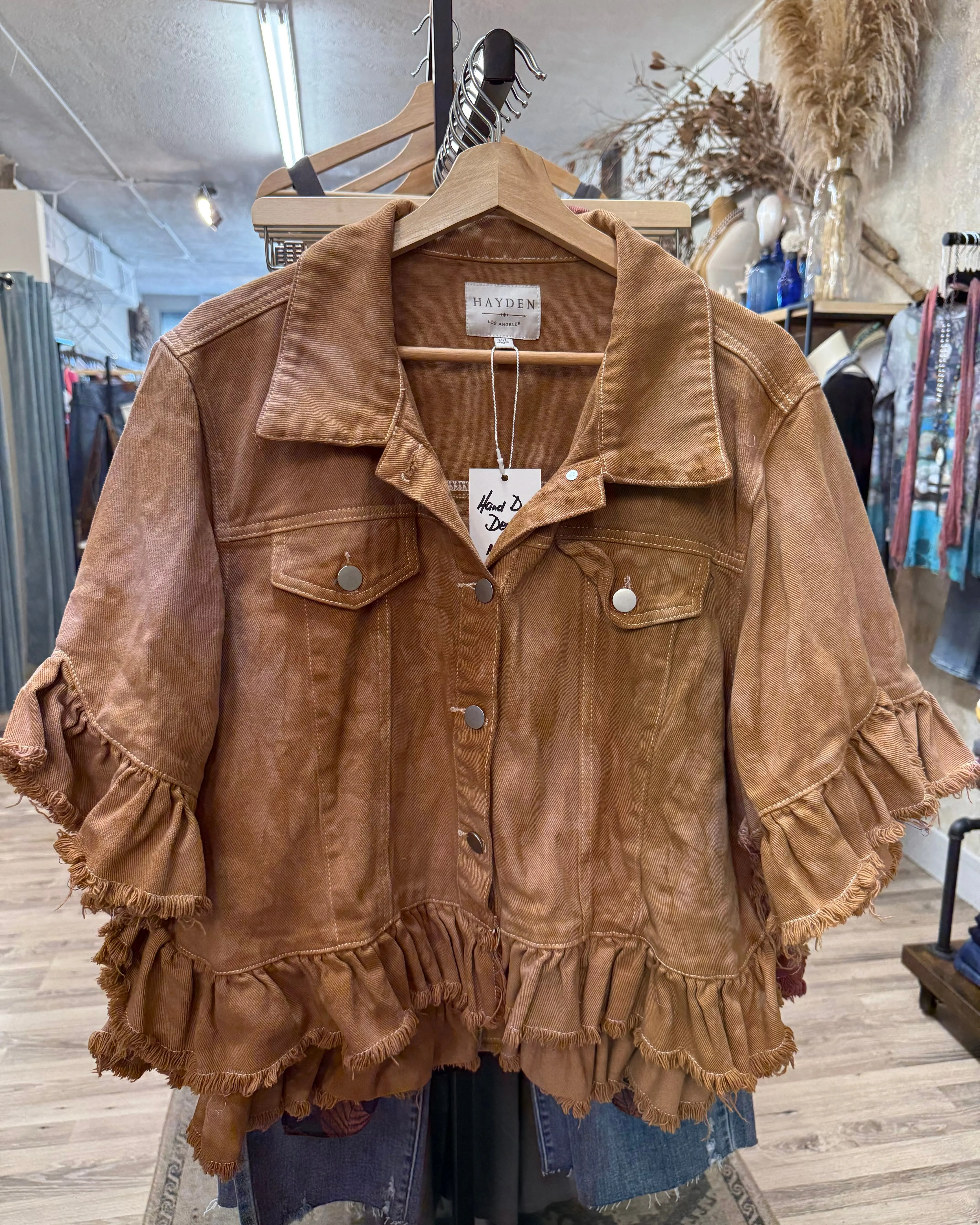 Boho Belle Denim Jacket