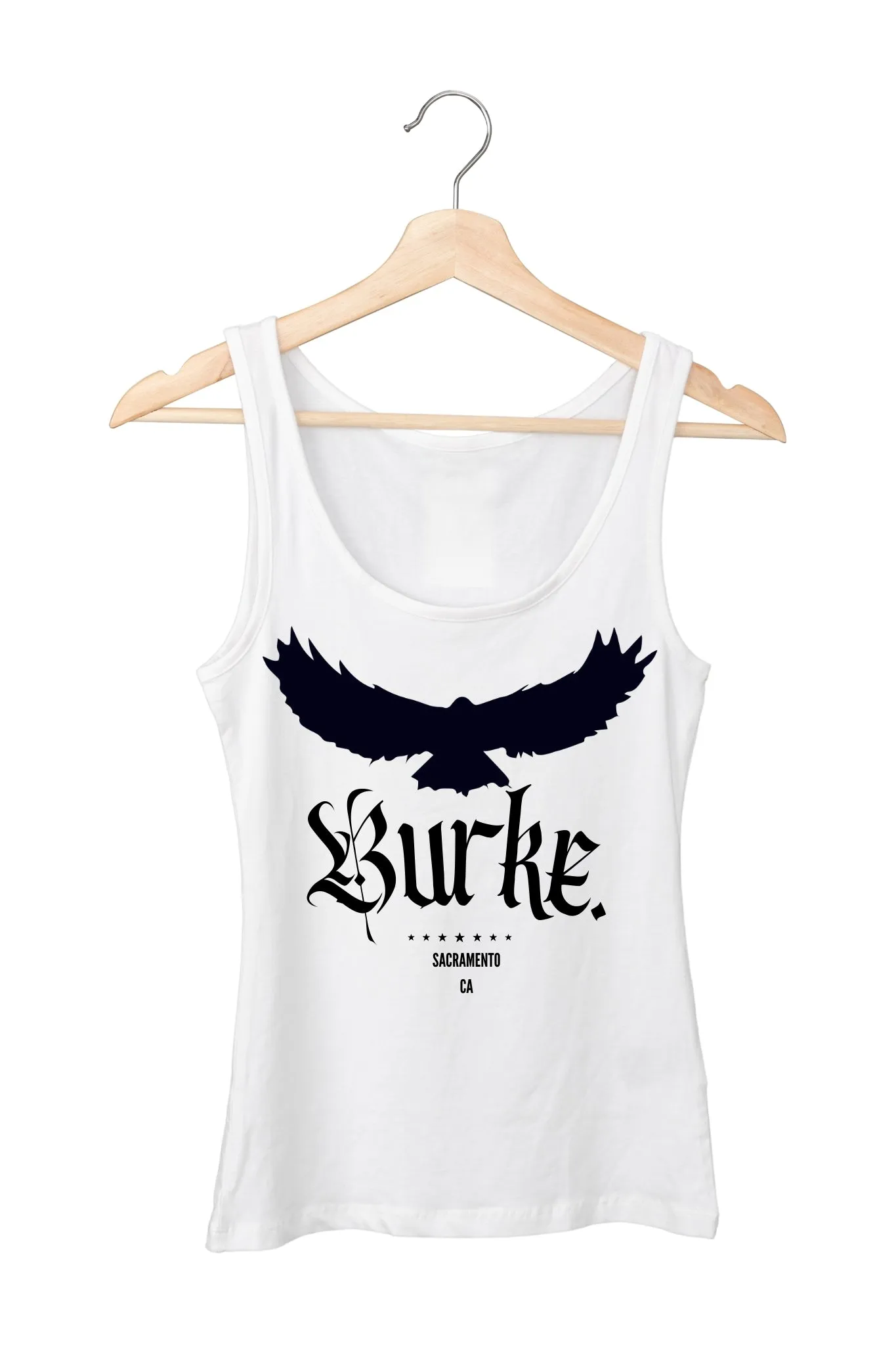 Burke. Hers | Raven Tank - White