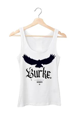 Burke. Hers | Raven Tank - White
