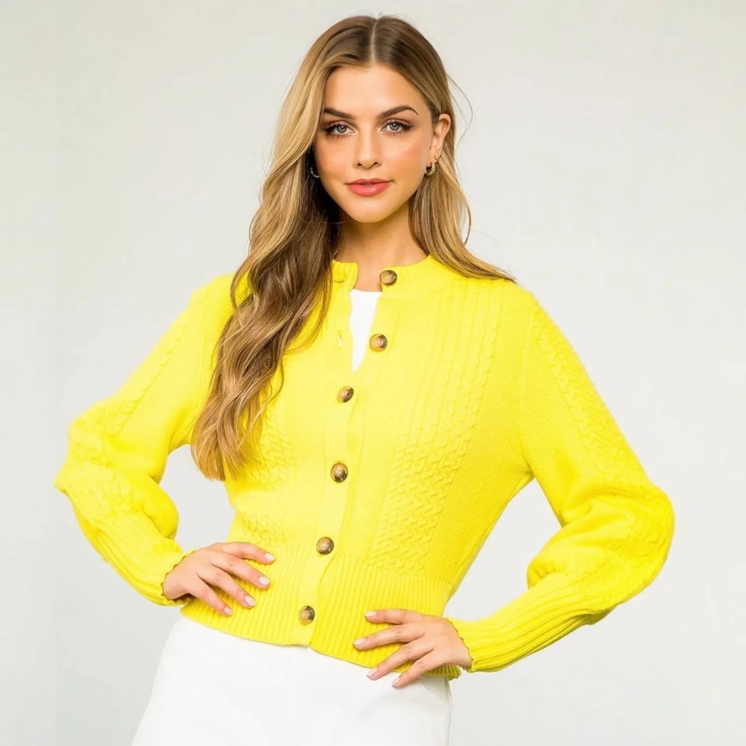 Cable Knit Cardigan