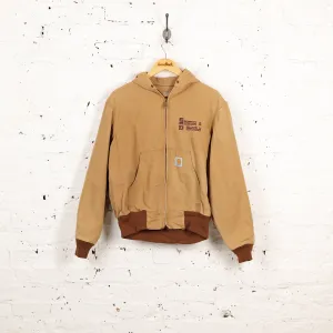 Carhartt Hooded Work Jacket - Beige - M