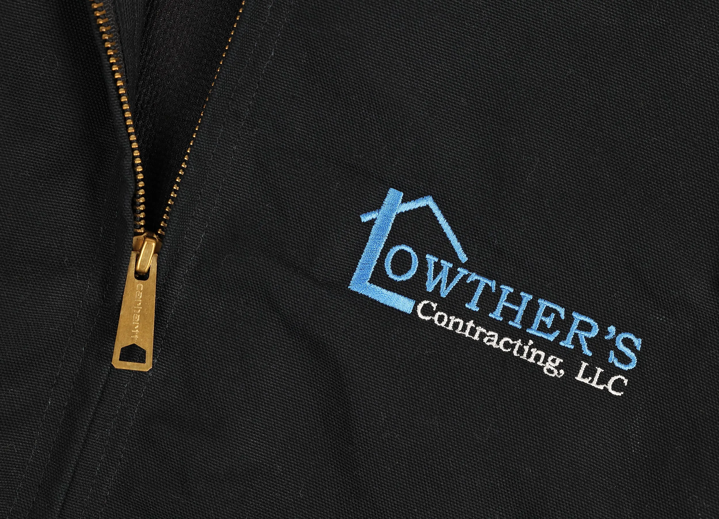 Carhartt Hooded Work Jacket - Black - L