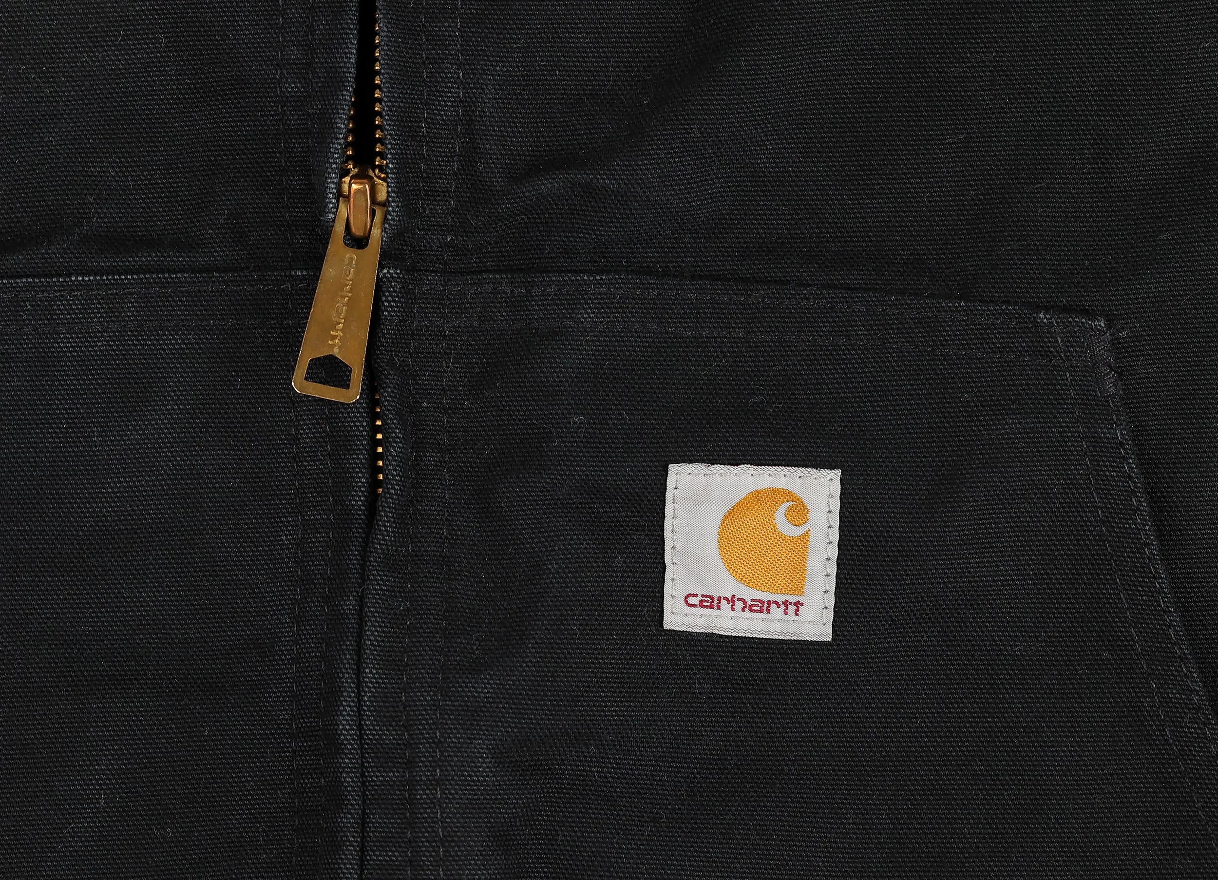 Carhartt Hooded Work Jacket - Black - XL