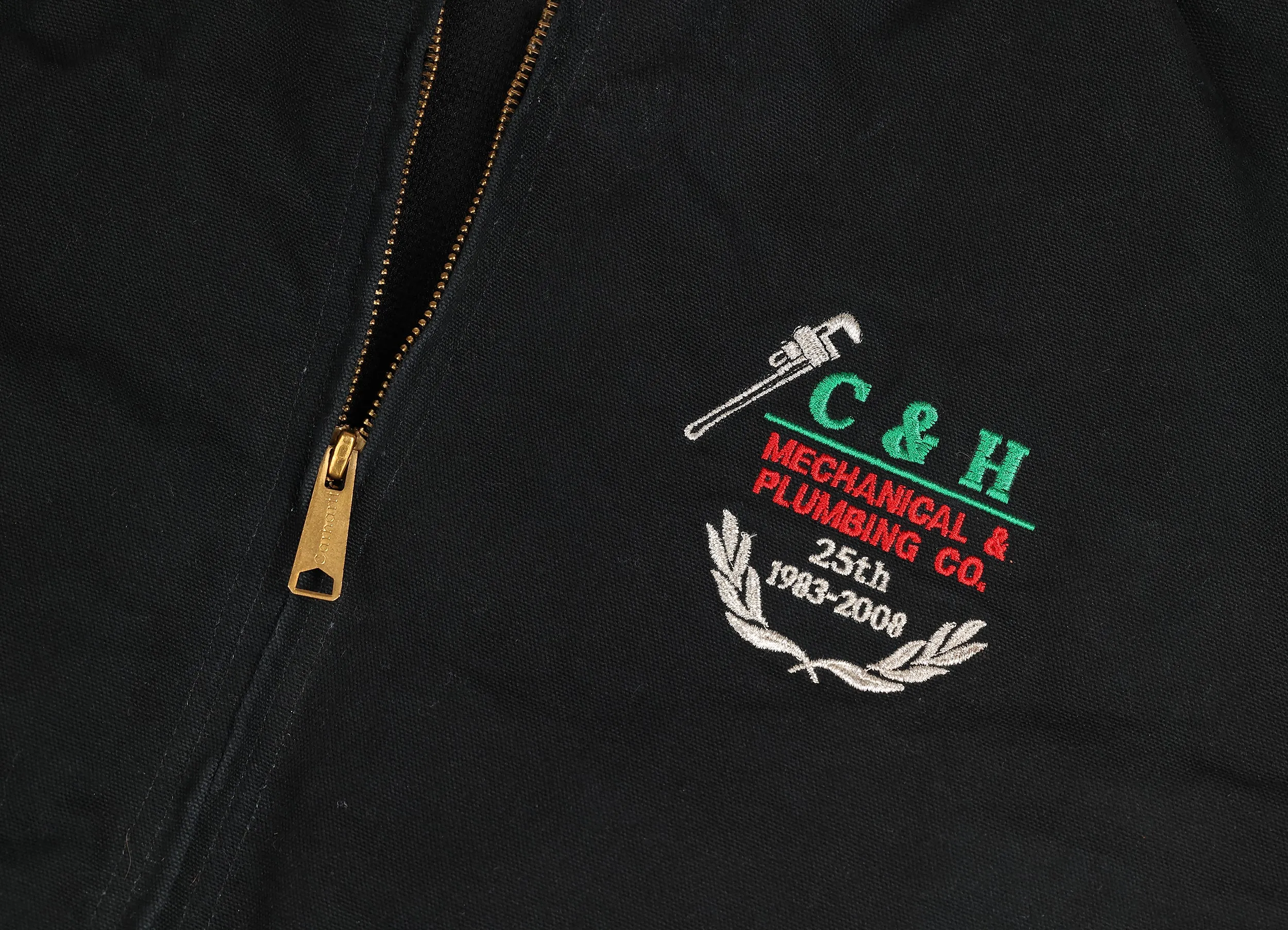 Carhartt Hooded Work Jacket - Black - XL