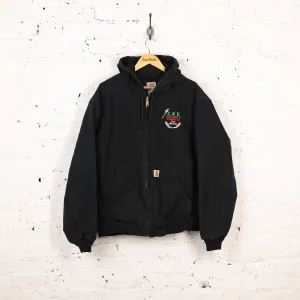 Carhartt Hooded Work Jacket - Black - XL
