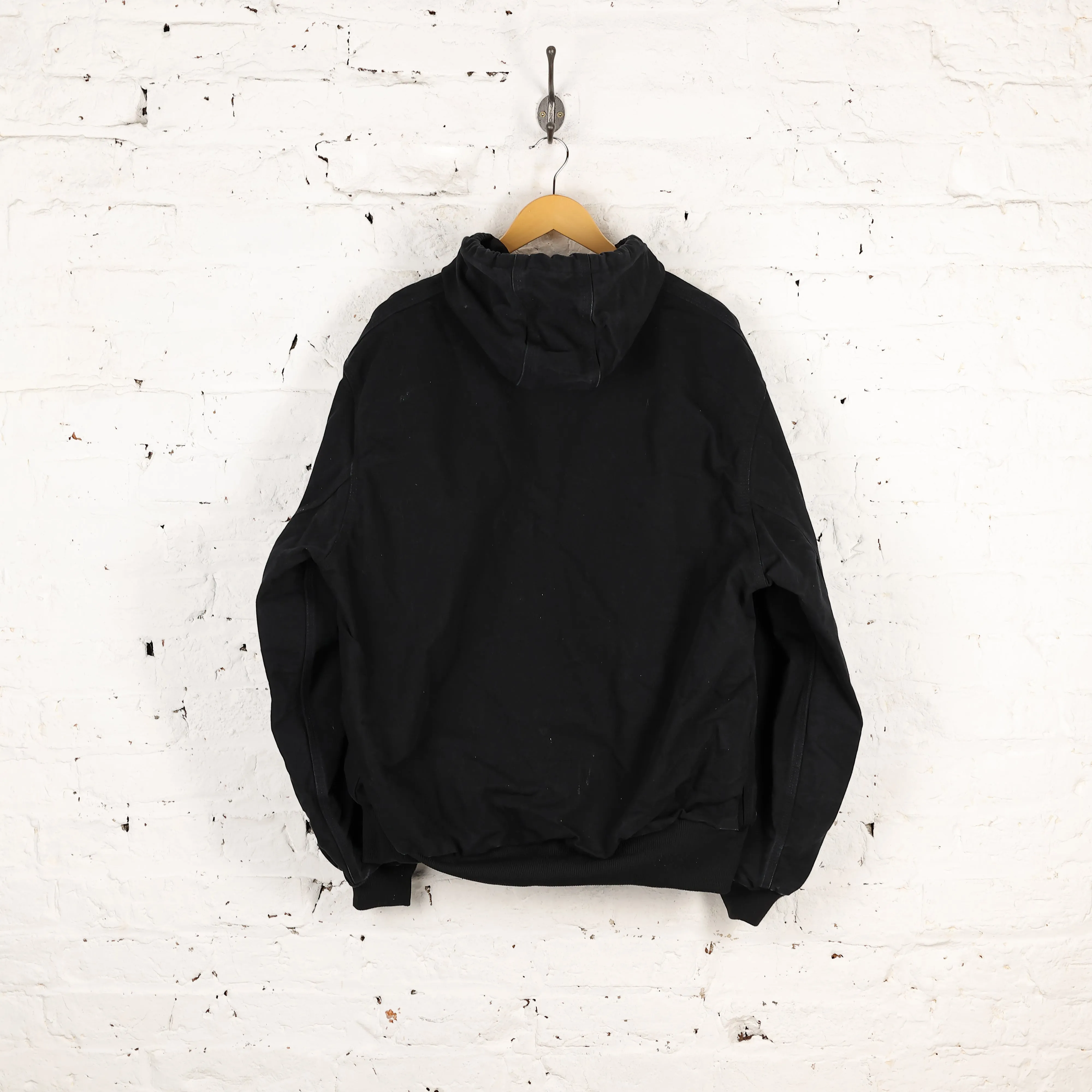 Carhartt Hooded Work Jacket - Black - XL