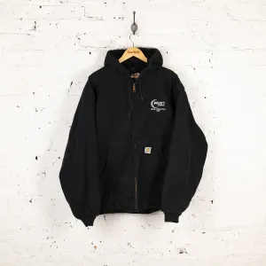 Carhartt Hooded Work Jacket - Black - XL