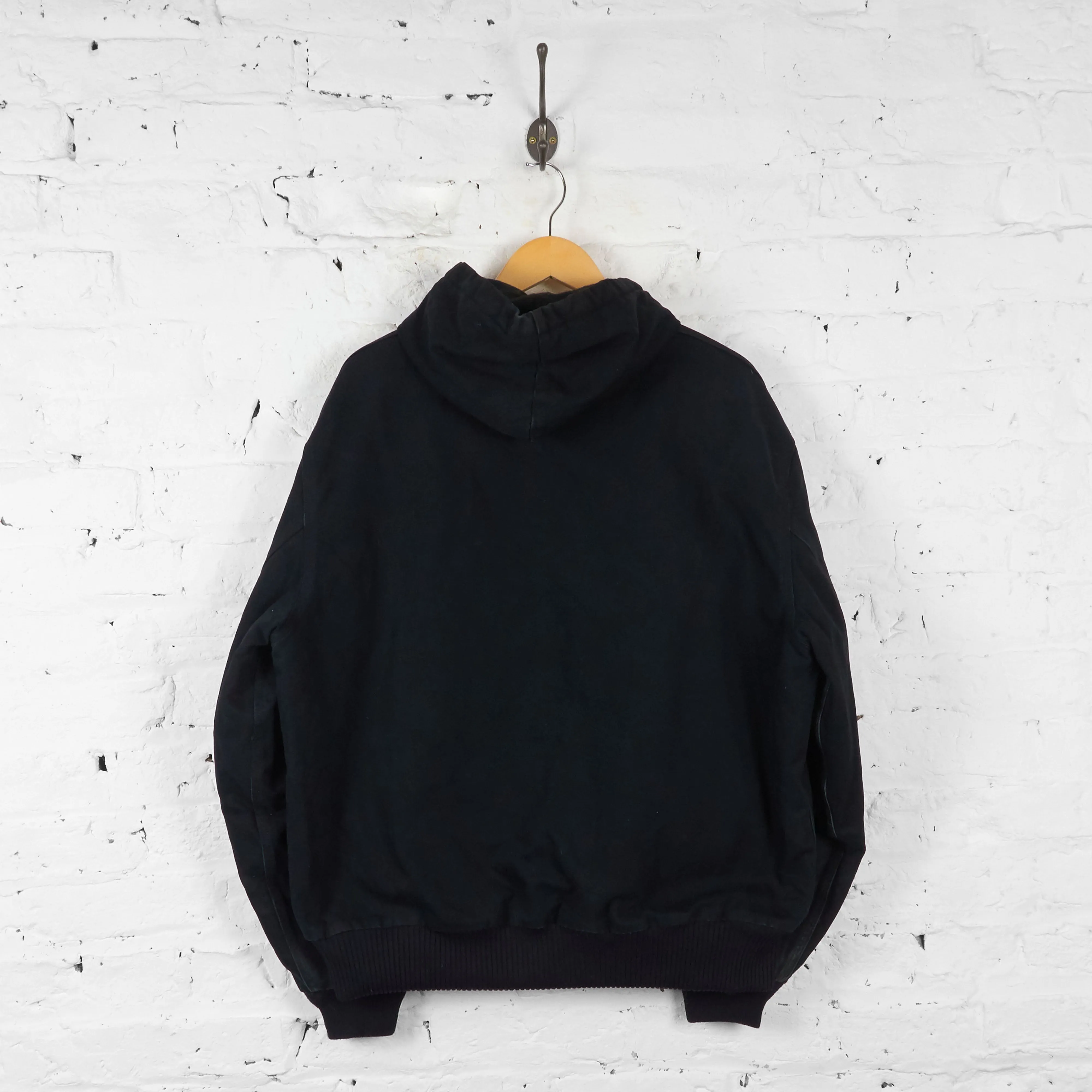 Carhartt Hooded Work Jacket - Black - XXL