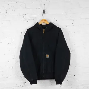 Carhartt Hooded Work Jacket - Black - XXL