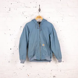 Carhartt Hooded Work Jacket - Blue - M