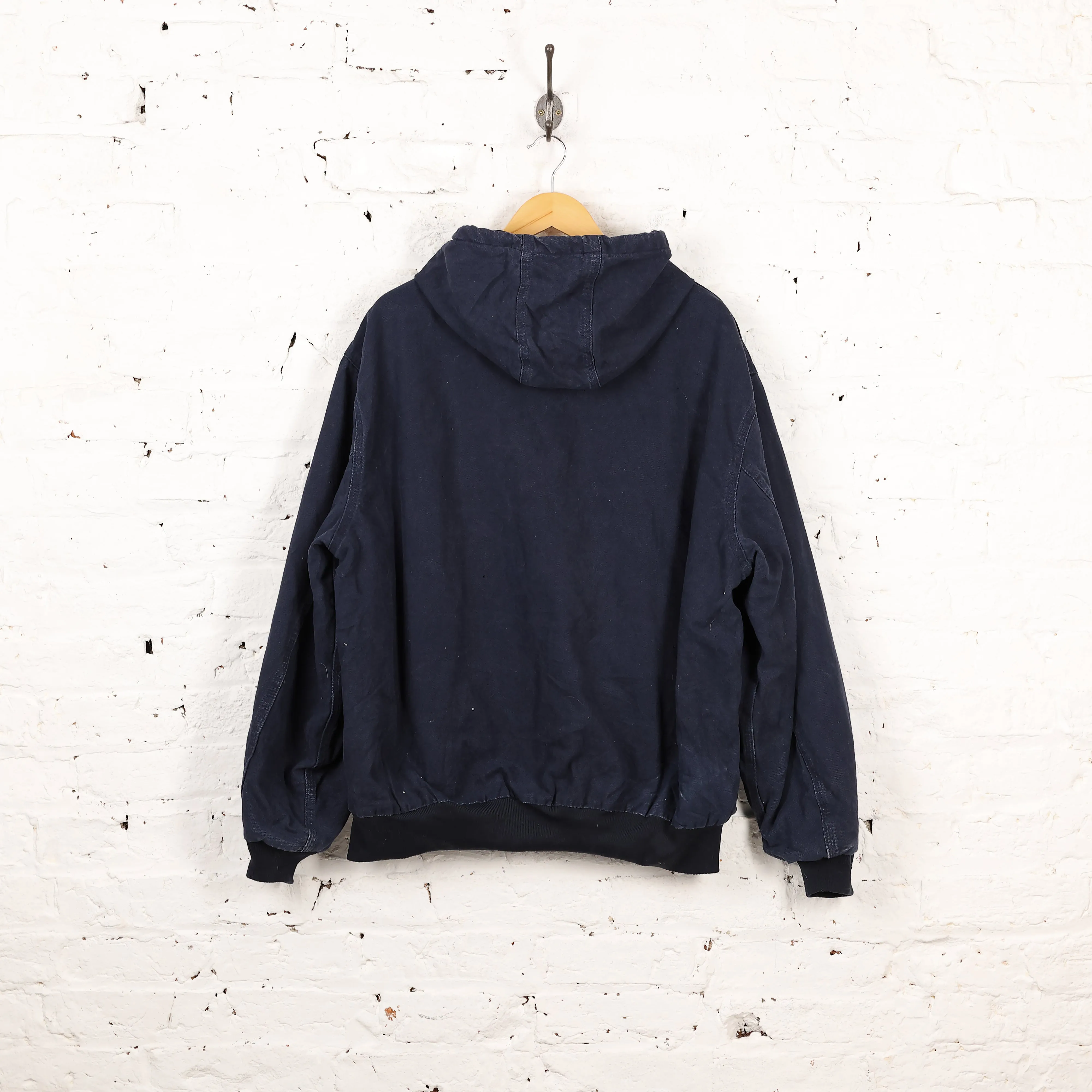 Carhartt Hooded Work Jacket - Blue - XXL