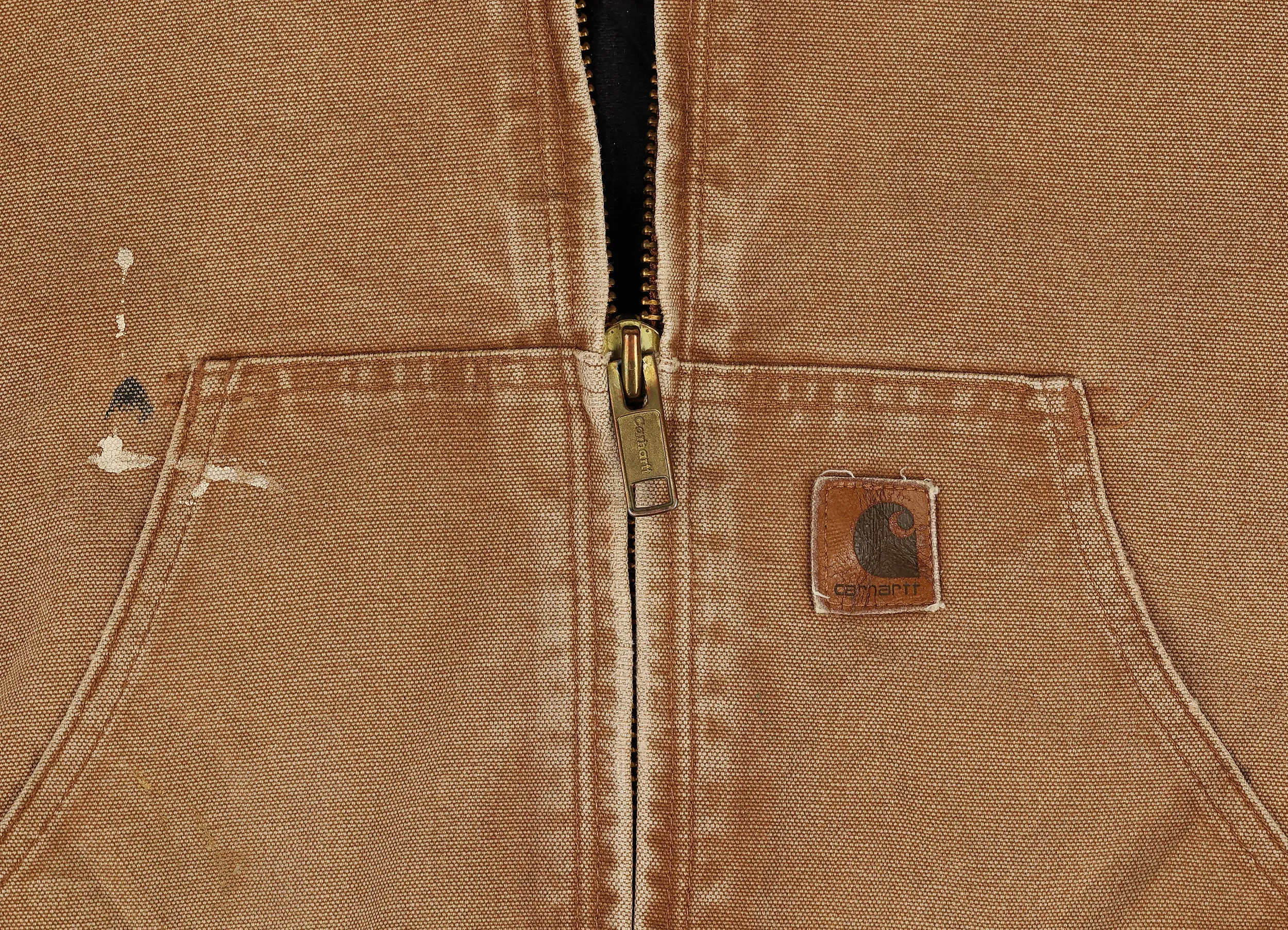 Carhartt Hooded Work Jacket - Brown - M