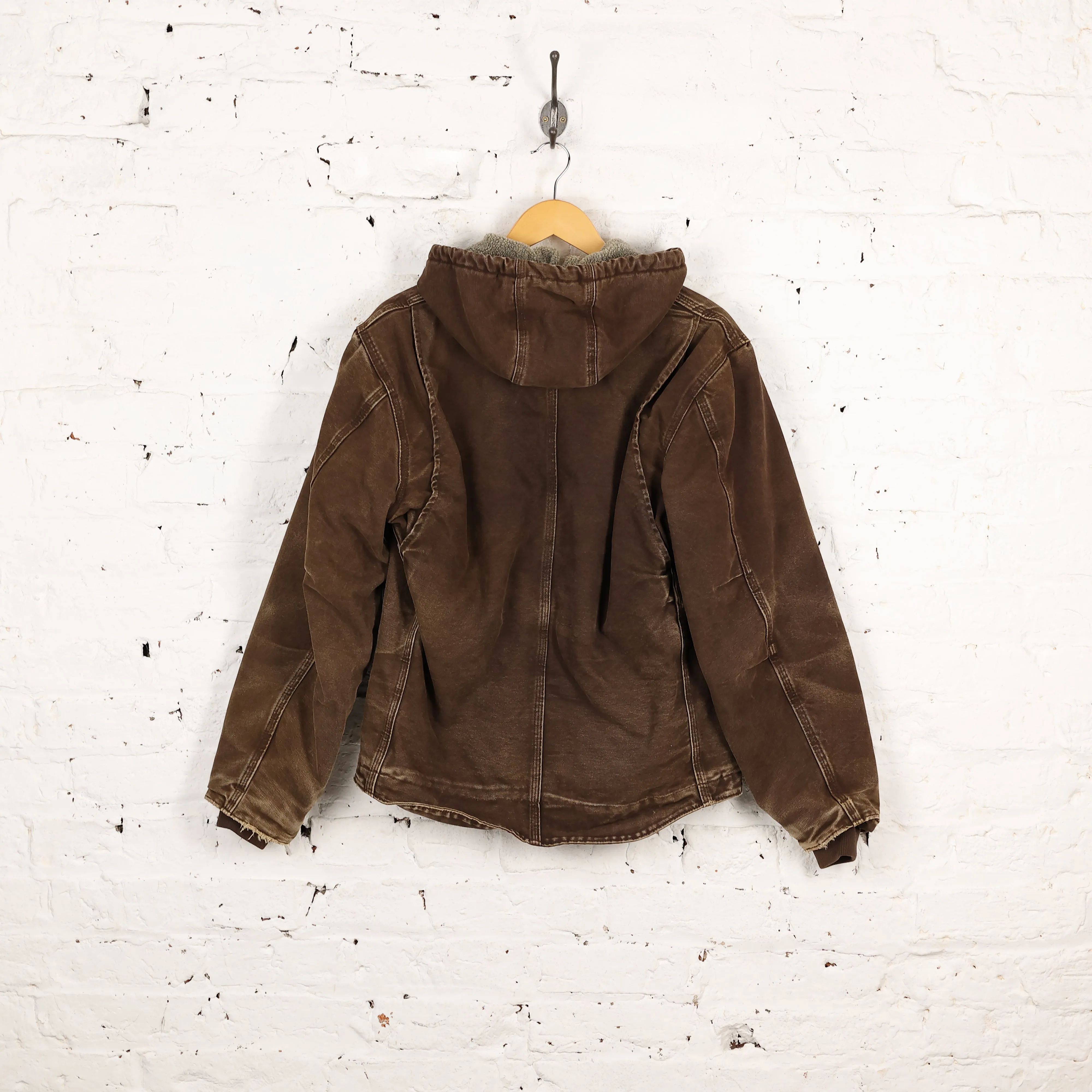 Carhartt Hooded Work Jacket - Brown - M