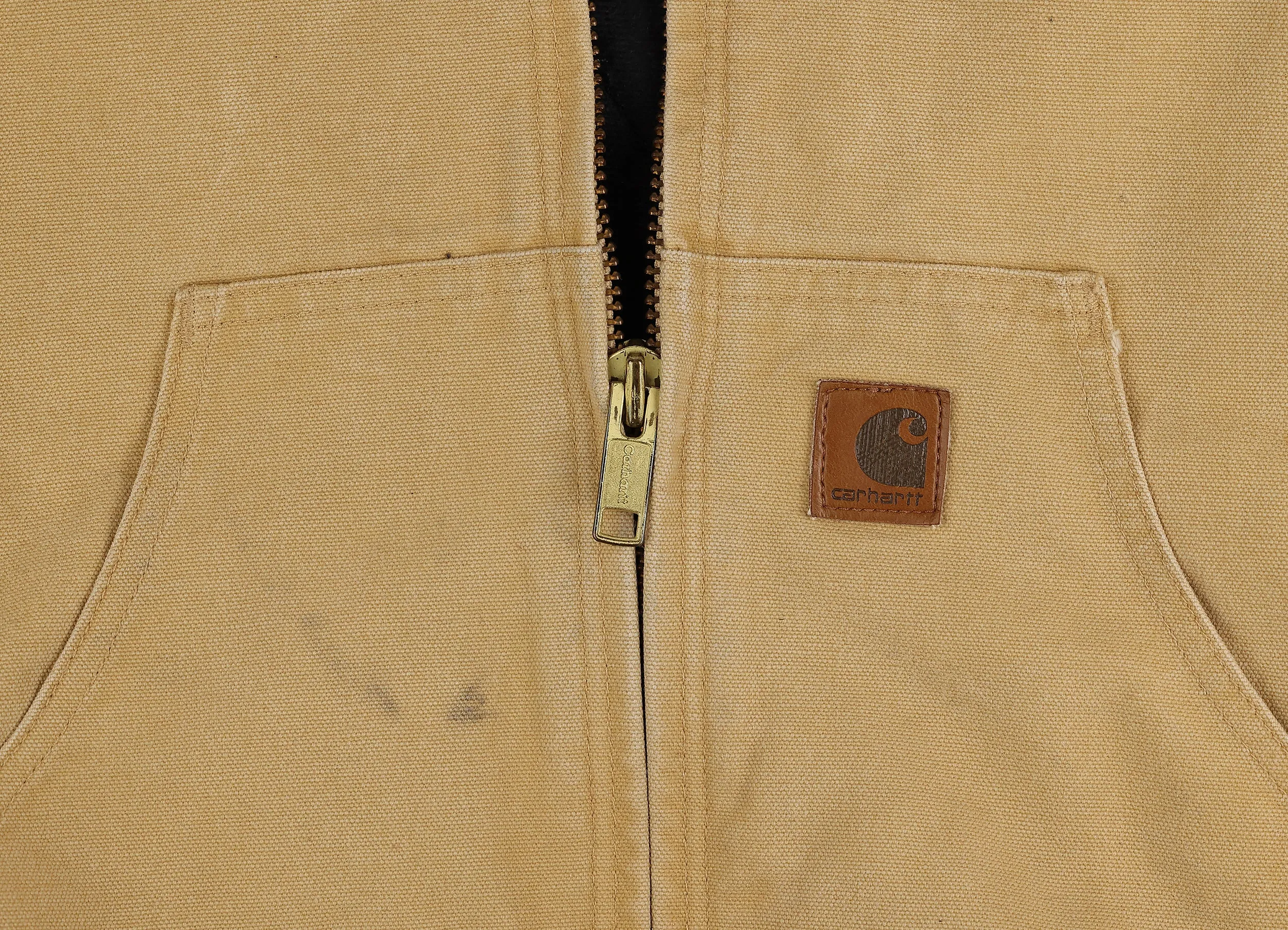 Carhartt Hooded Work Jacket - Brown - M