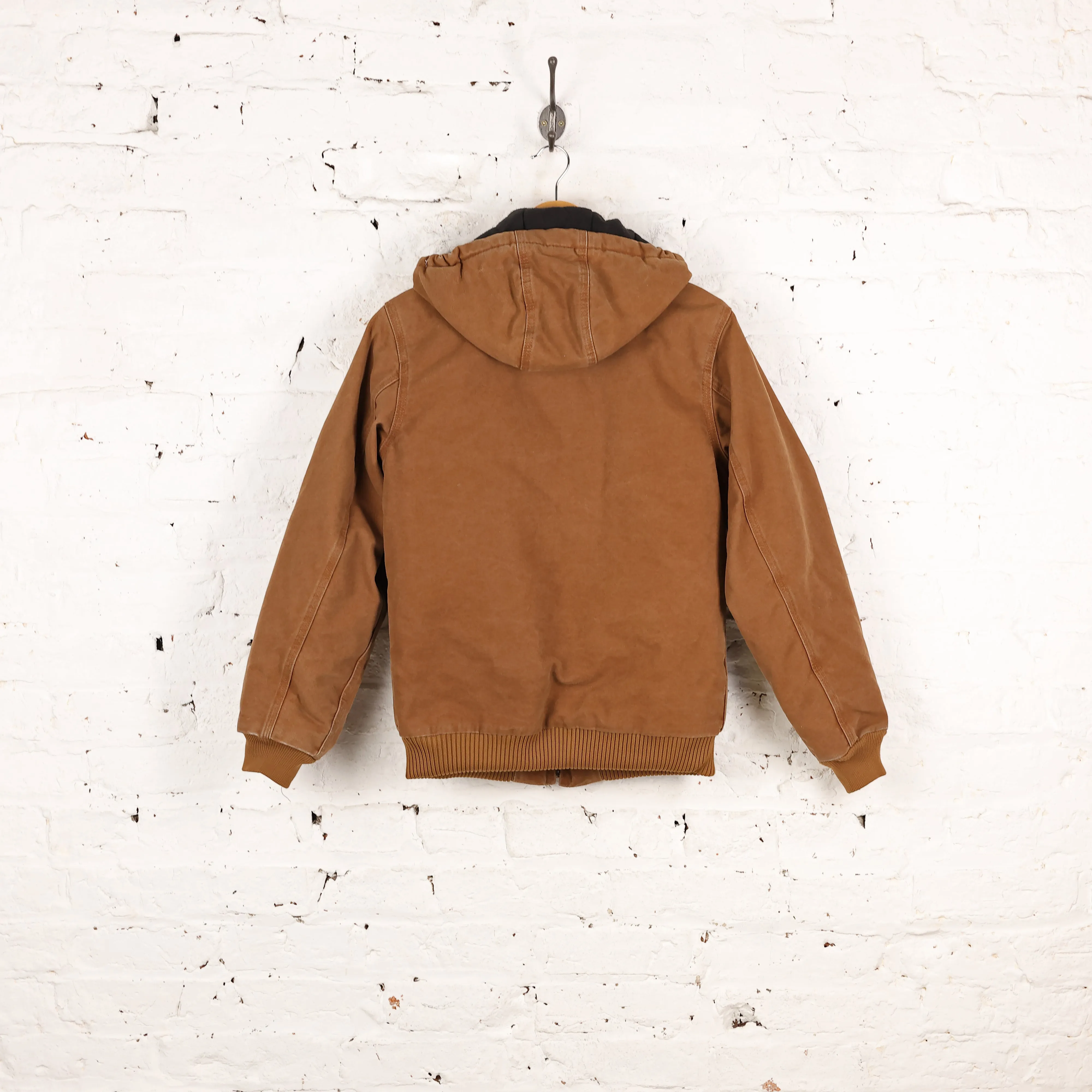 Carhartt Hooded Work Jacket - Brown - S