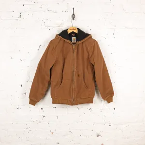 Carhartt Hooded Work Jacket - Brown - S