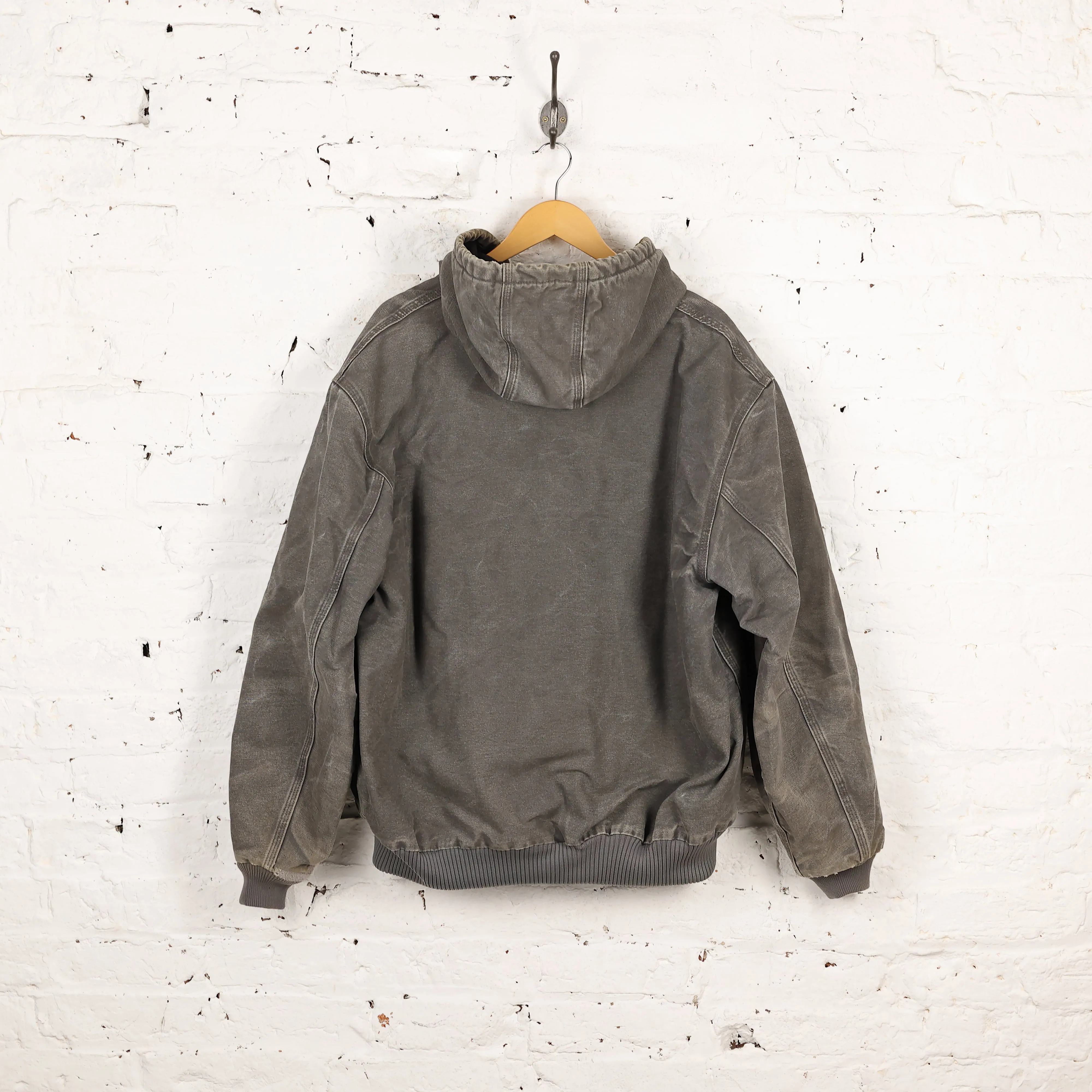 Carhartt Hooded Work Jacket - Green - XL