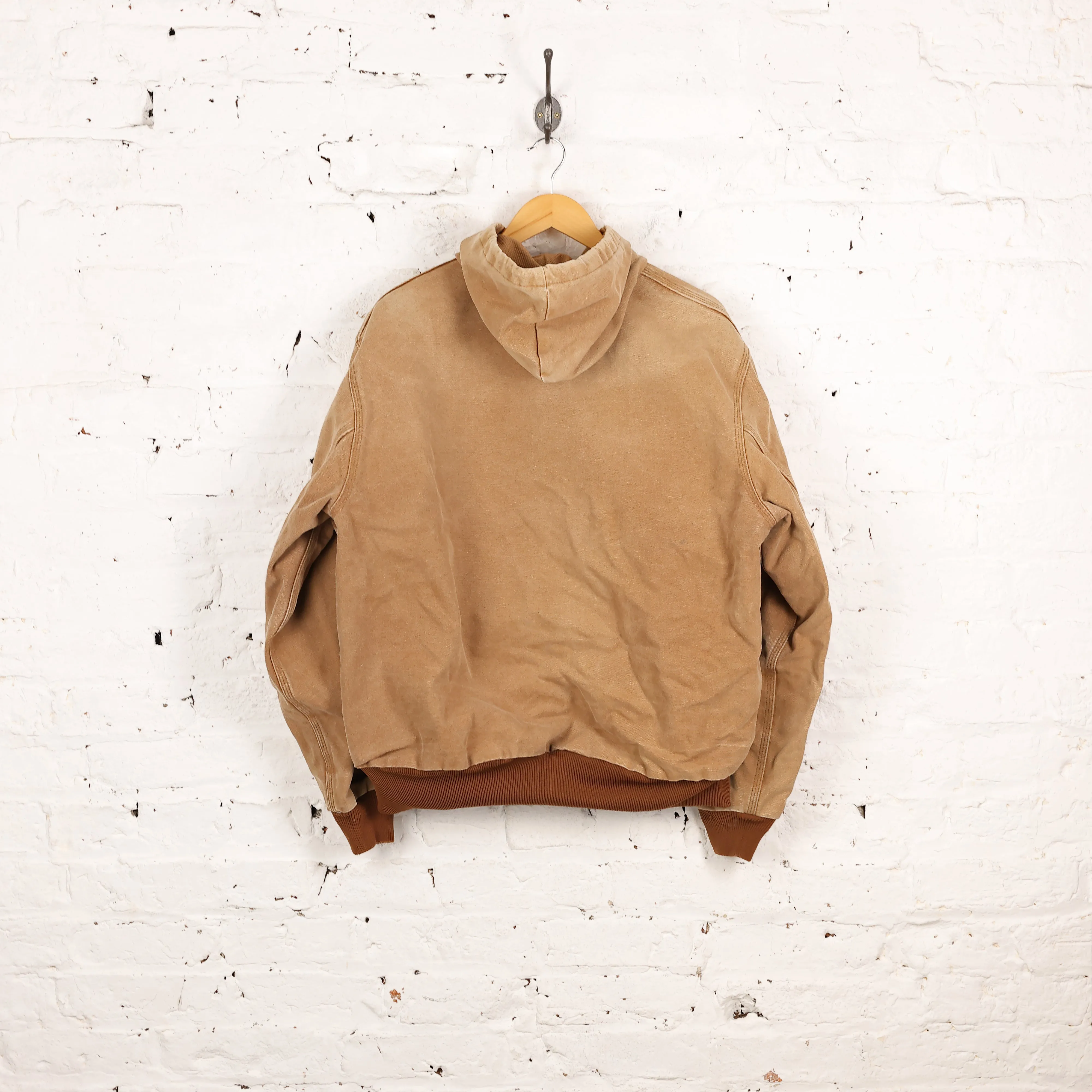 Carhartt Hooded Work Jacket - Sand - XL
