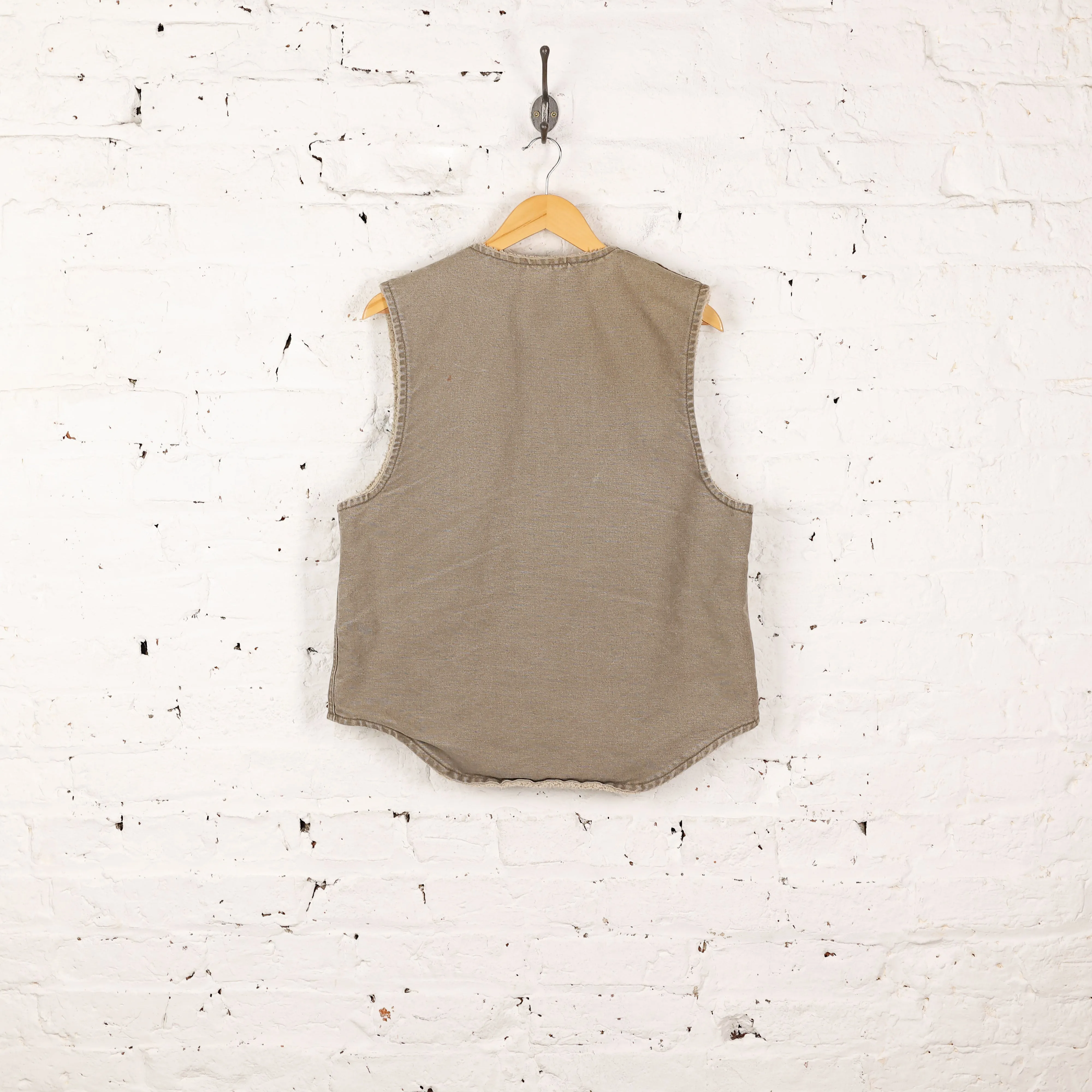 Carhartt Sleeveless Gilet Bodywarmer Jacket - Grey - M