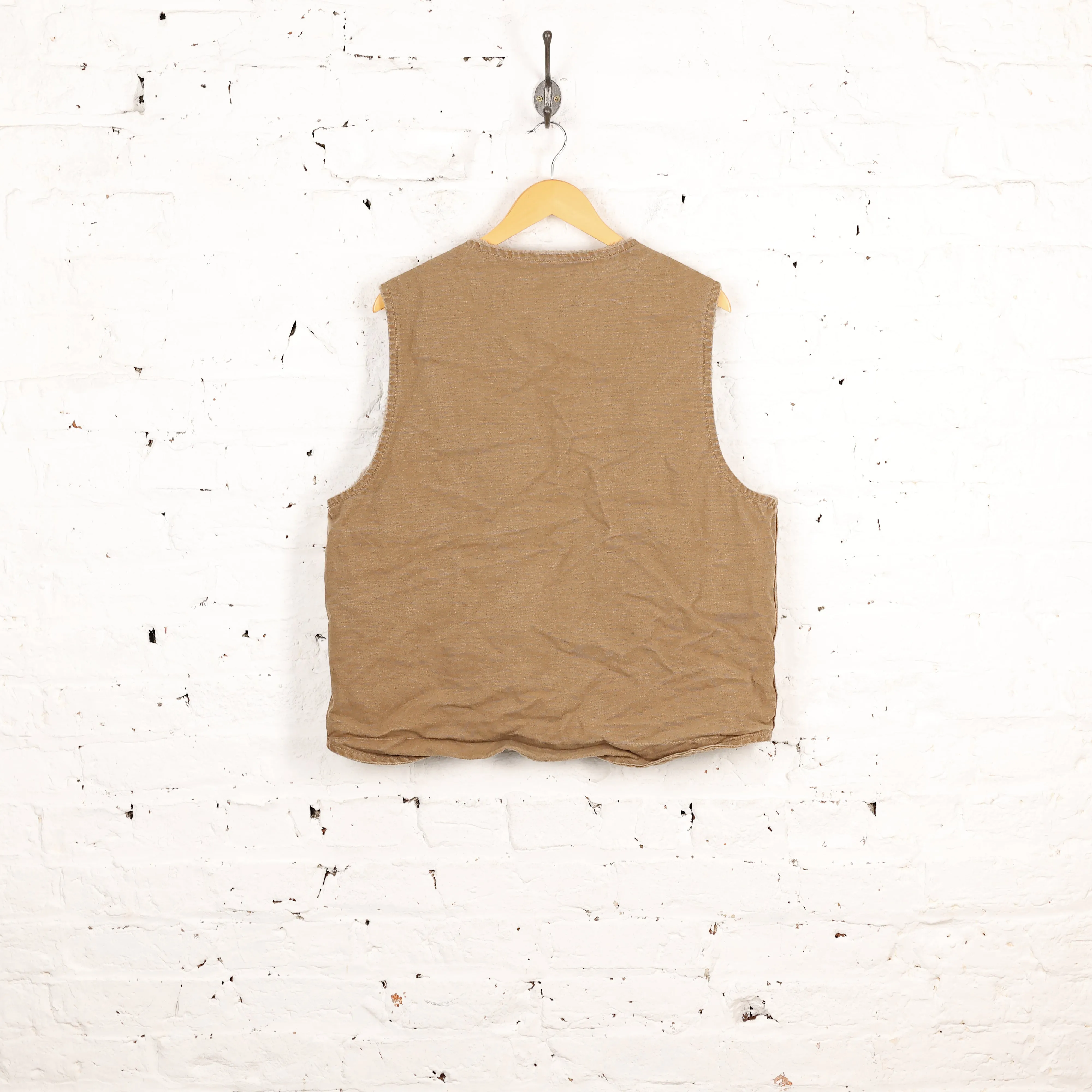 Carhartt Sleeveless Work Gilet Jacket - Beige - L